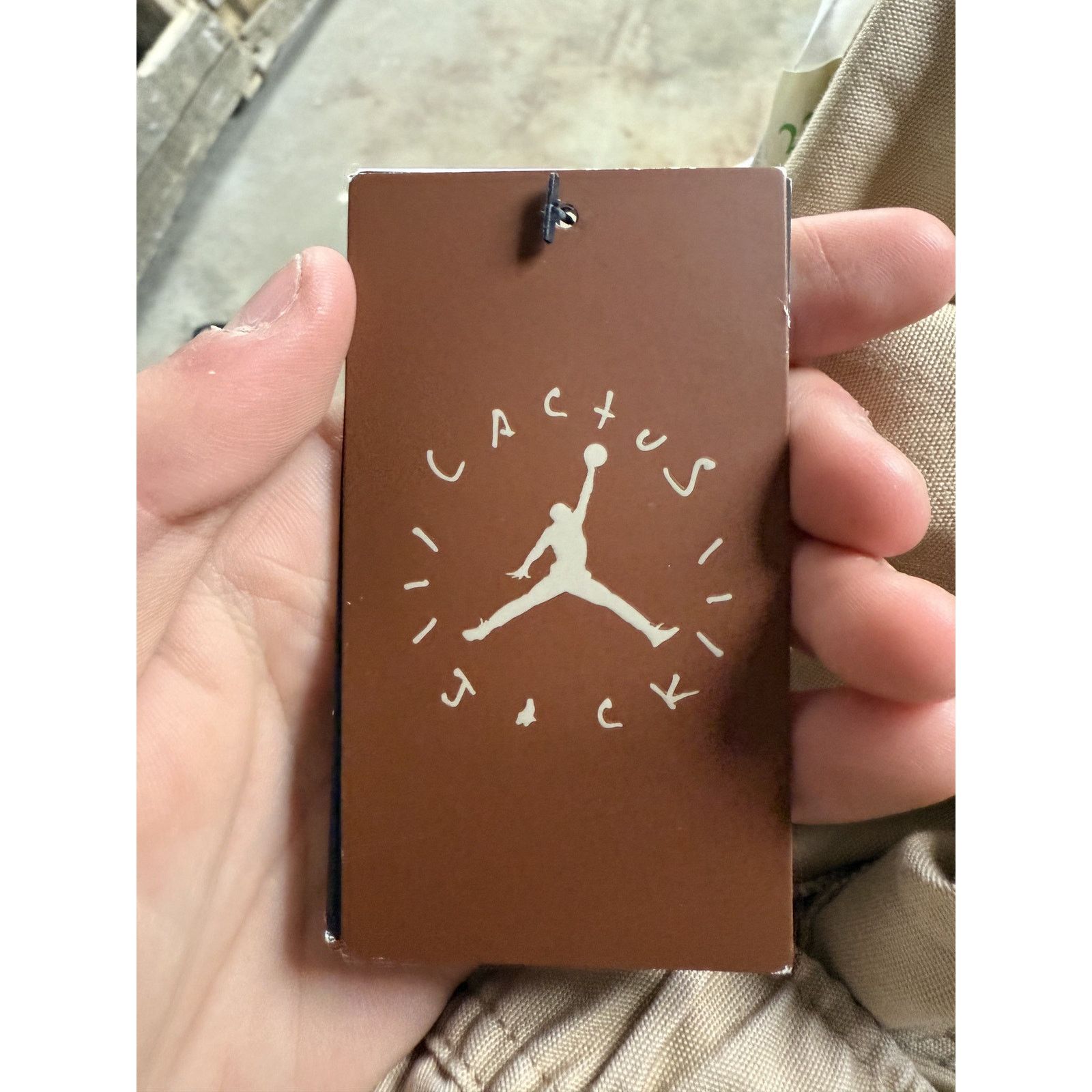 Travis Scott Jordan Travis Scott Khaki Pants New Large With Tags Size US 36 / EU 52 - 7 Thumbnail