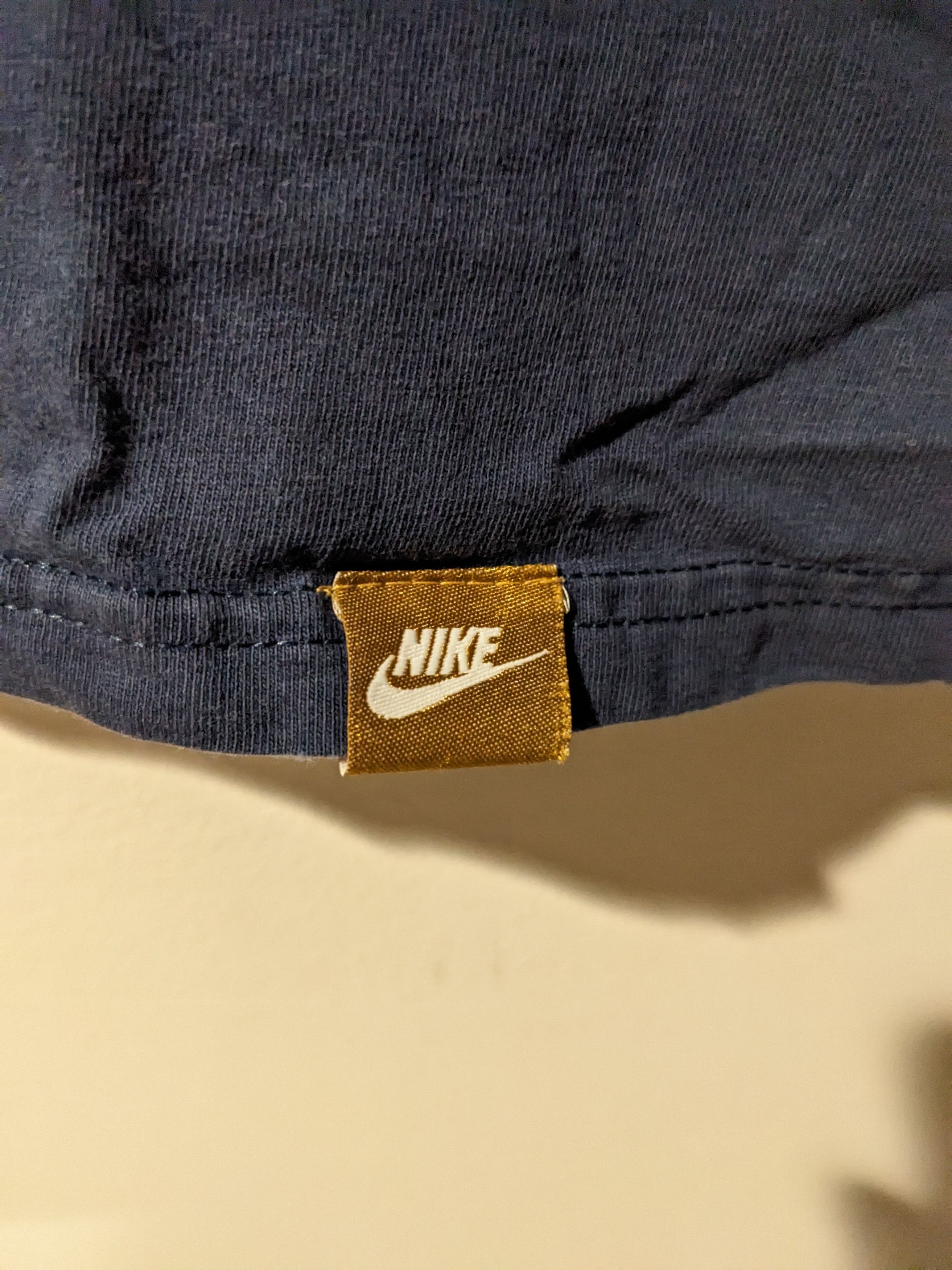Nike × Vintage Vintage Y2K Nike Stripe Swoosh Blue X-Large T-Shirt Size US XL / EU 56 / 4 - 4 Thumbnail