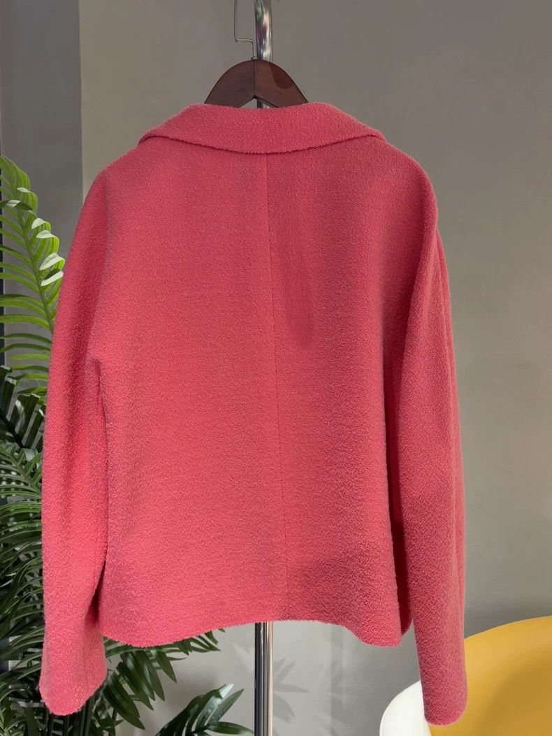 Gucci Gucci Pink wool coat 2502-Nextarrow Size US XXS / EU 40 - 4 Thumbnail