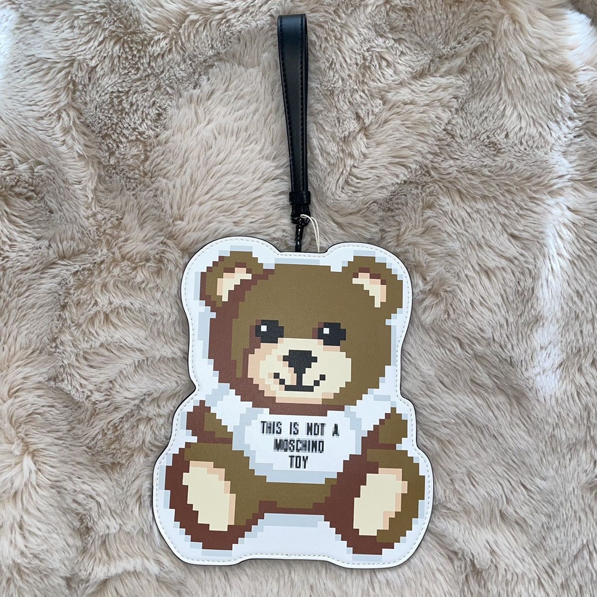 Moschino Moschino Runway The Sims Pixel Teddy Bear Crossbody Bag Size ONE SIZE - 6 Thumbnail