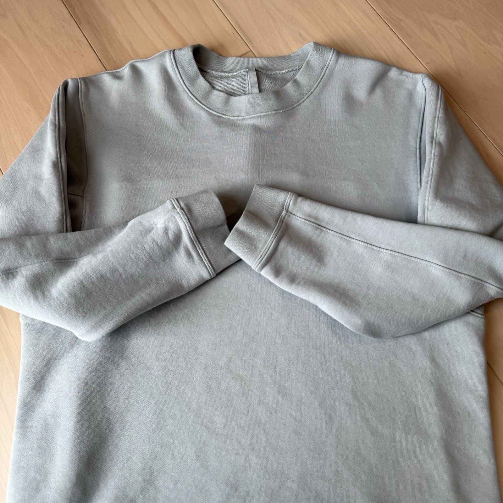 Lululemon Lululemon French Terry Oversized Crew Medium Gray Fleece Size US M / EU 48-50 / 2 - 5 Thumbnail