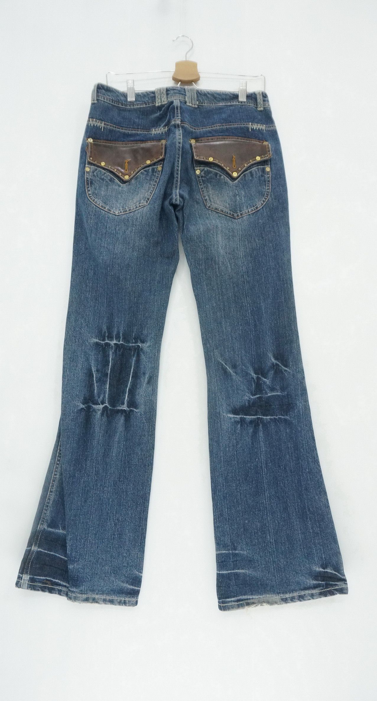 Japanese Brand Vintage INDECENT Japan Flared Jeans Size US 30 / EU 46 - 1 Thumbnail