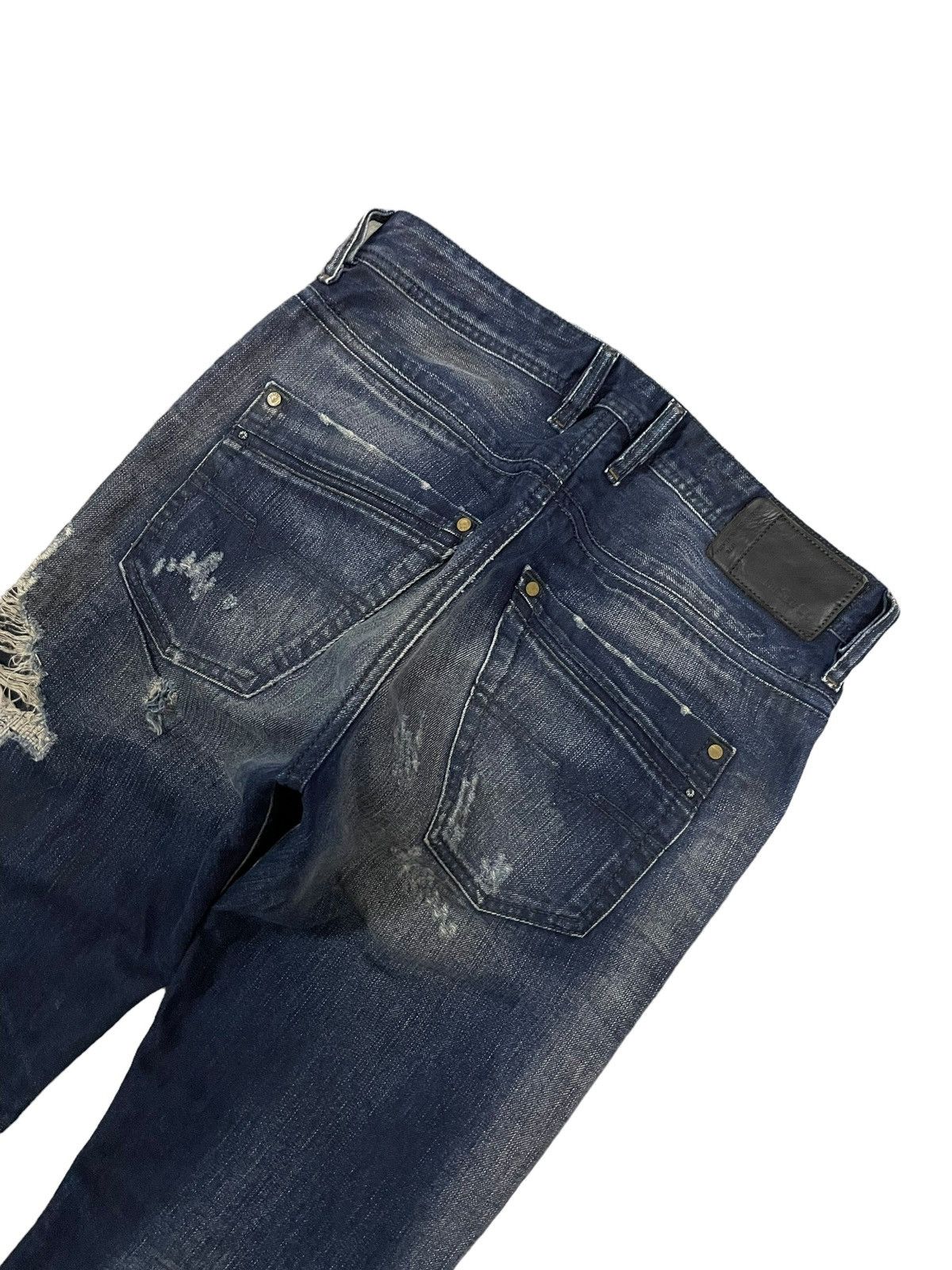 Diesel Vintage Diesel Denim Edit Blue Wash Distressed Style Jeans Size US 30 / EU 46 - 10 Thumbnail