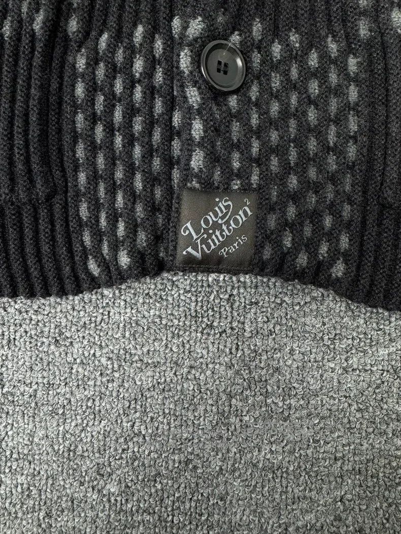 Louis Vuitton Louis Vuitton Black nigo checkerboard 5-button cardigan sh Size US L / EU 52-54 / 3 - 4 Thumbnail
