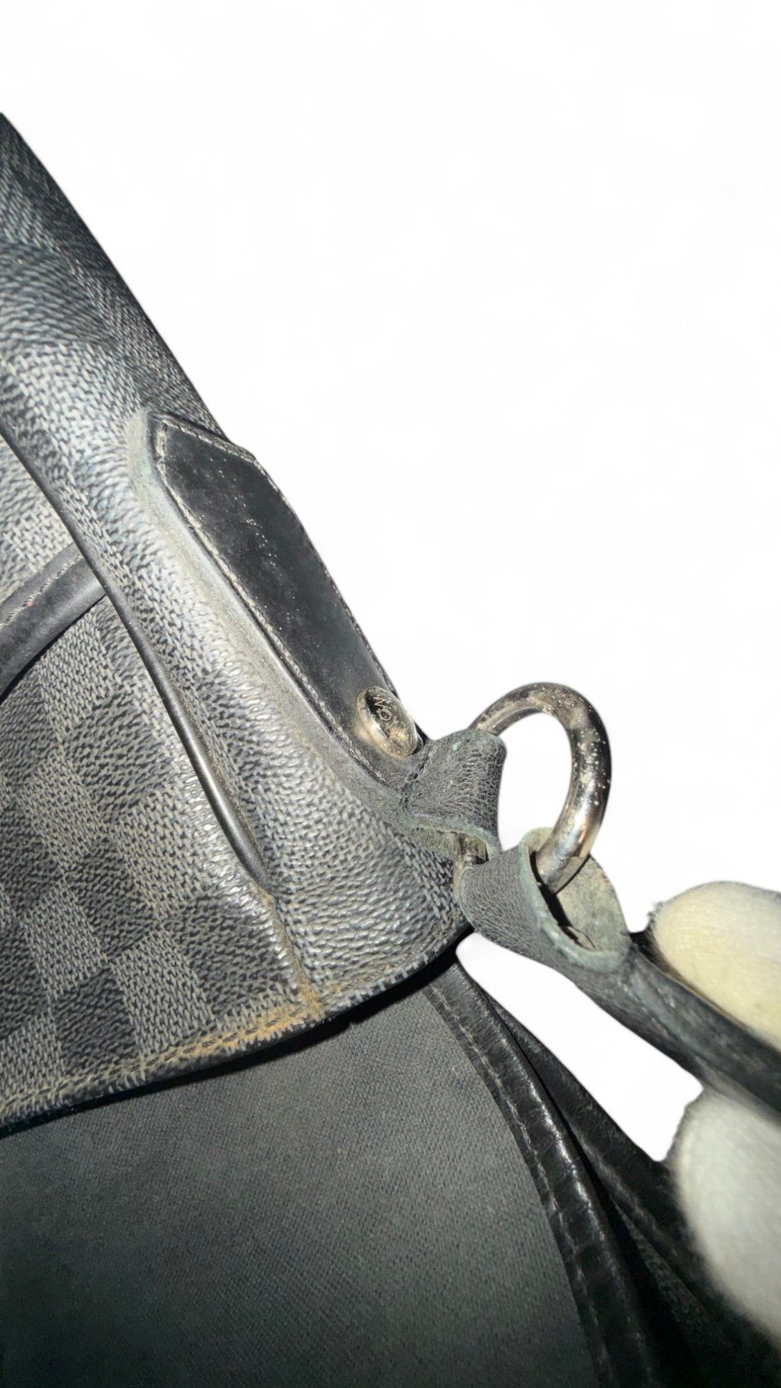 Louis Vuitton LOUIS VUITTON Damier Graphite Daniel MM Messenger Bag N58033 Size ONE SIZE - 11 Thumbnail