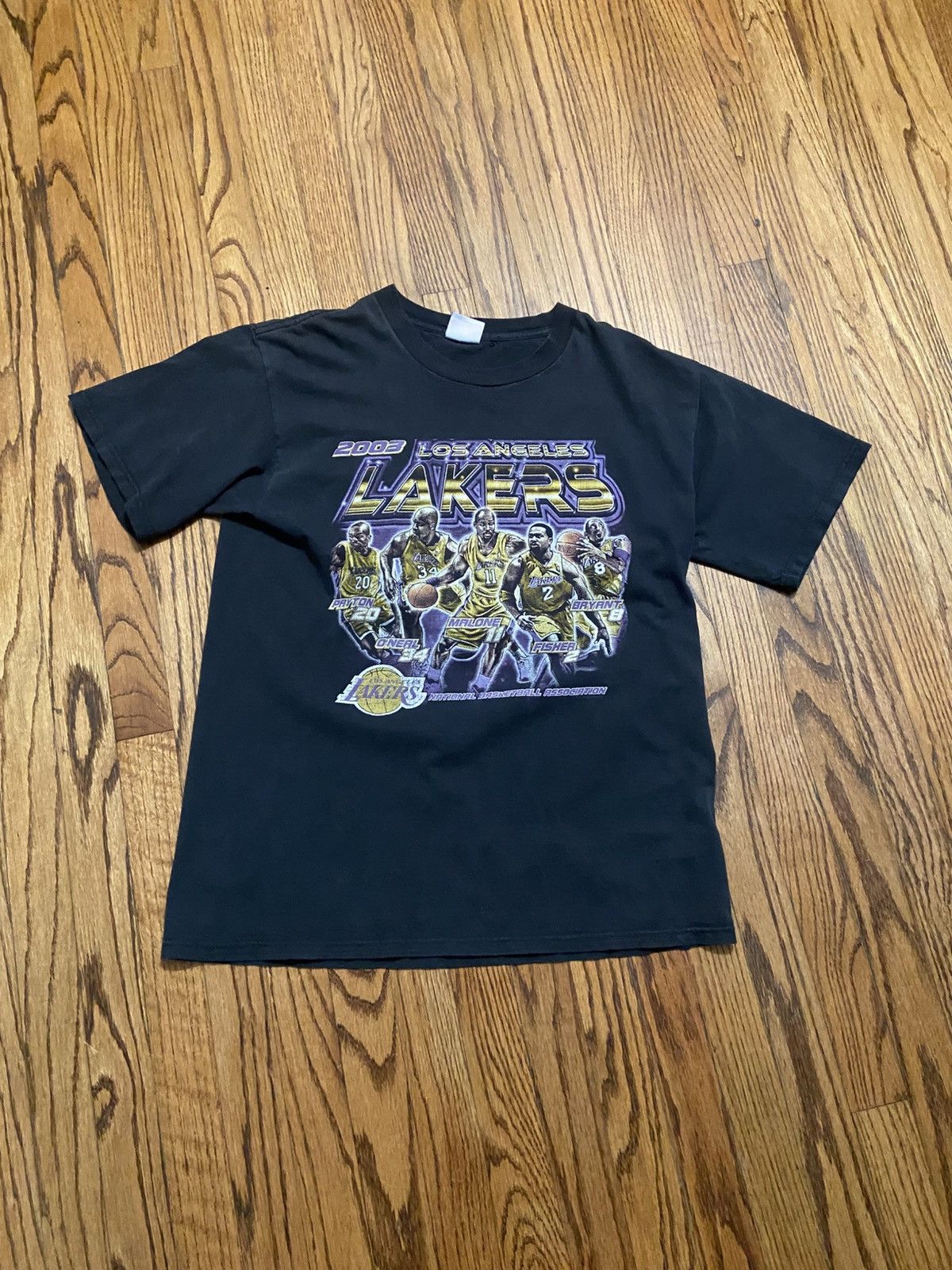 NBA × Vintage Vintage Los Angeles lakers t shirt Size US L / EU 52-54 / 3 - 1 Thumbnail