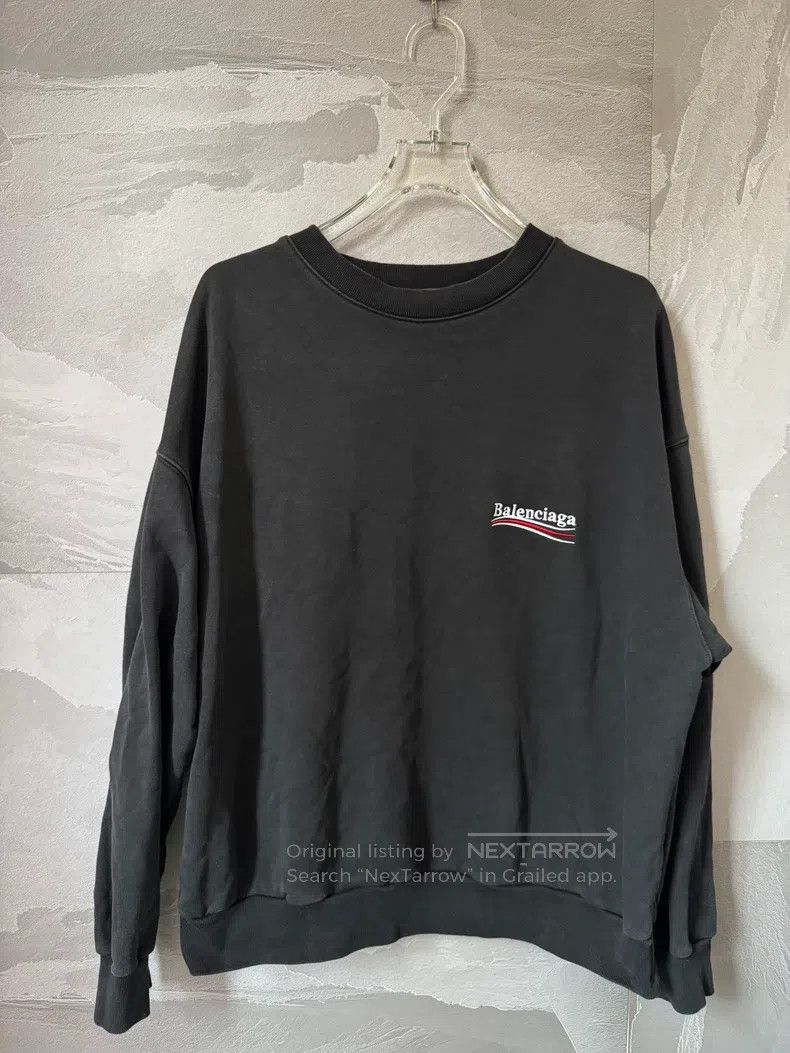 Balenciaga Balenciaga Coca-Cola Embroidered Sweatshirt M Size Size US M / EU 48-50 / 2 - 1 Thumbnail