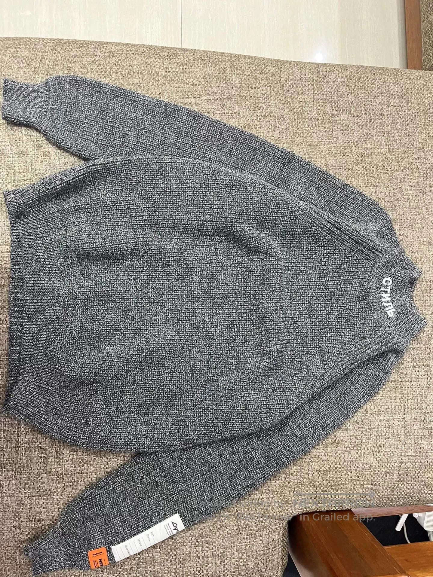 Heron Preston Heron Preston Wool High Neck Sweater. Size US S / EU 44-46 / 1 - 1 Thumbnail