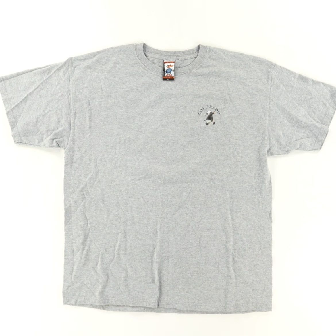 Essentials VINTAGE The Duck Company Bear Essentials Gray T-Shirt XL Men Size US XL / EU 56 / 4 - 3 Thumbnail