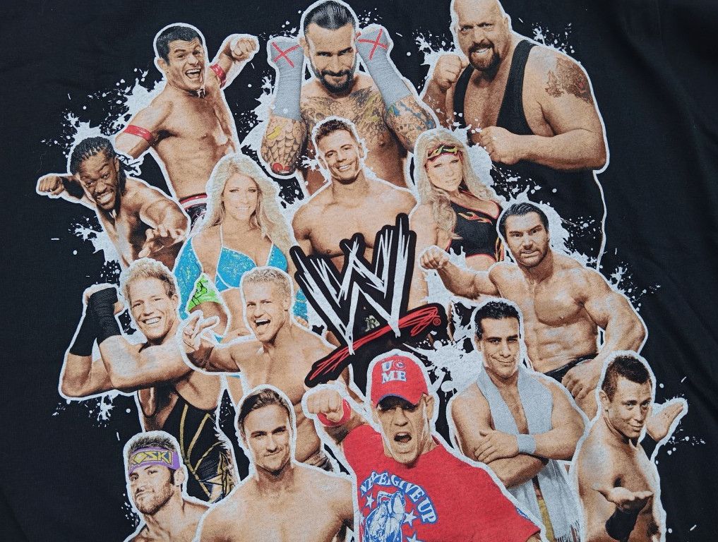 WWE NEW Unworn WWE 2011 Japan Tour Tshirt 💪🎌 Size US L / EU 52-54 / 3 - 1 Thumbnail