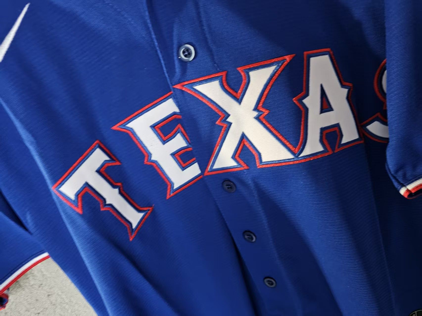 MLB Texas Rangers #53 Garcia Jersey Blue XL Size US XL / EU 56 / 4 - 3 Thumbnail