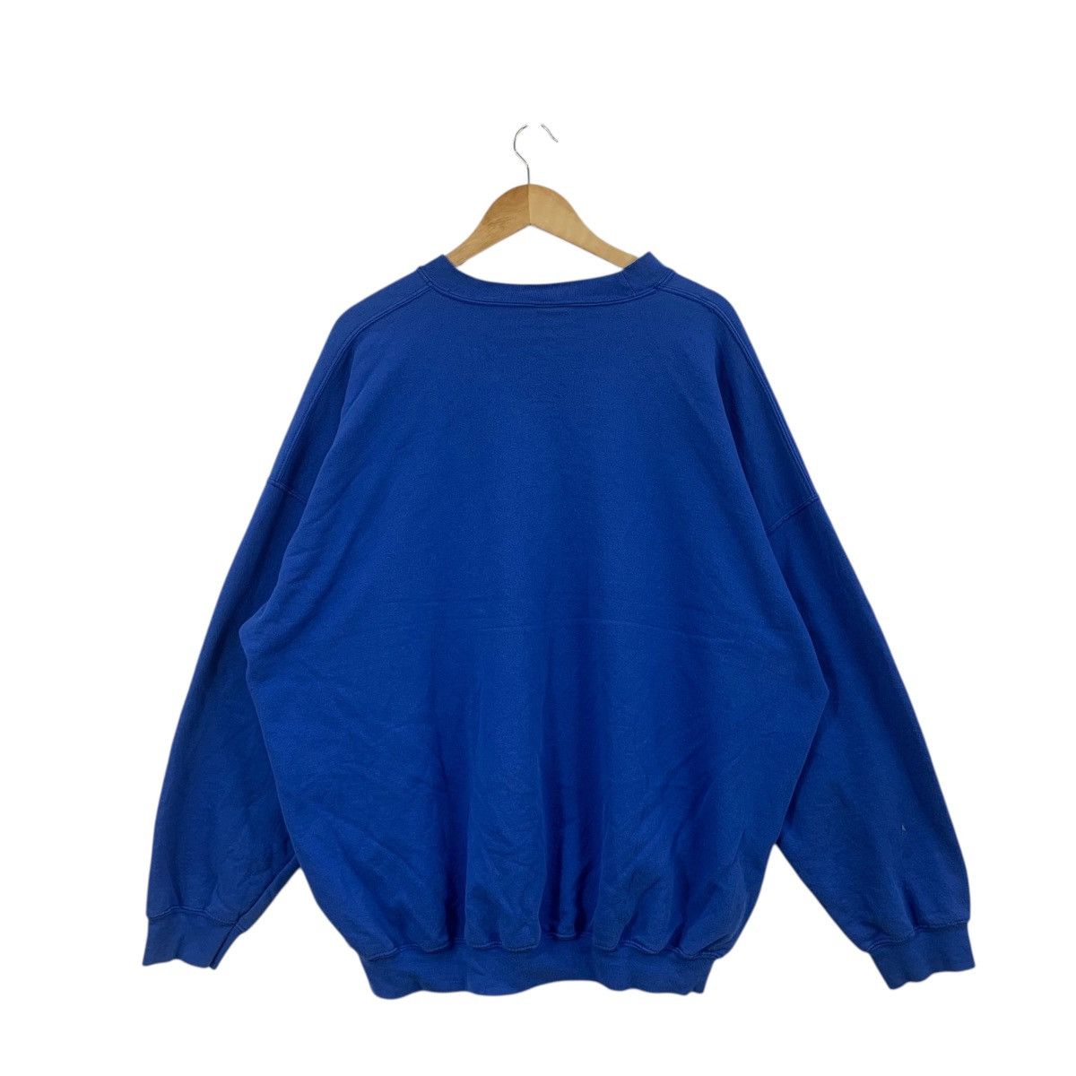Other Vintage Y2K GILDAN LEADER EXPRESS Promo Blue Sweatshirt Size 3XL / US 20-22 - 5 Thumbnail