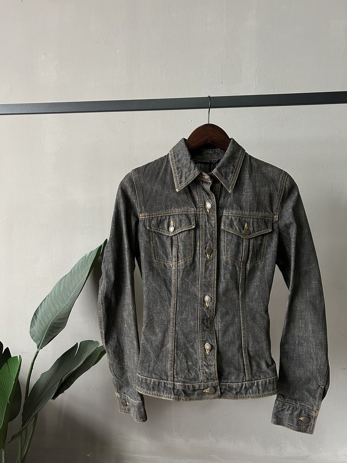 Dolce & Gabbana Dolce Gabbana Denim Jacket Size XXS / US 00 / IT 34 - 4 Thumbnail