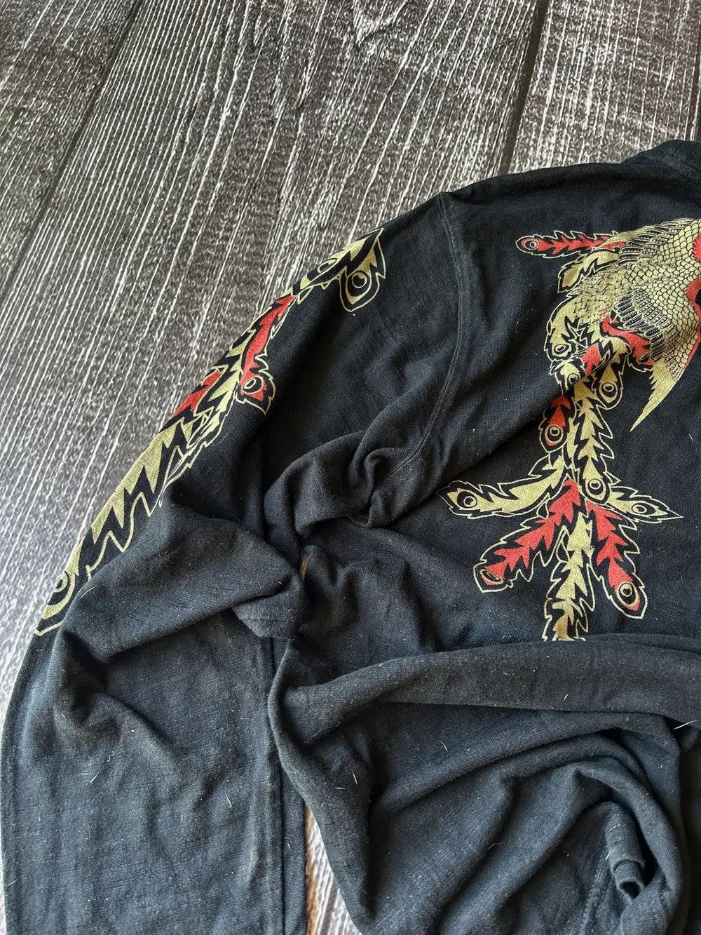 Hysteric Glamour × Japanese Brand Vintage Streetwear Japanese Evisu Style Long Sleeve 90s Size US M / EU 48-50 / 2 - 6 Thumbnail