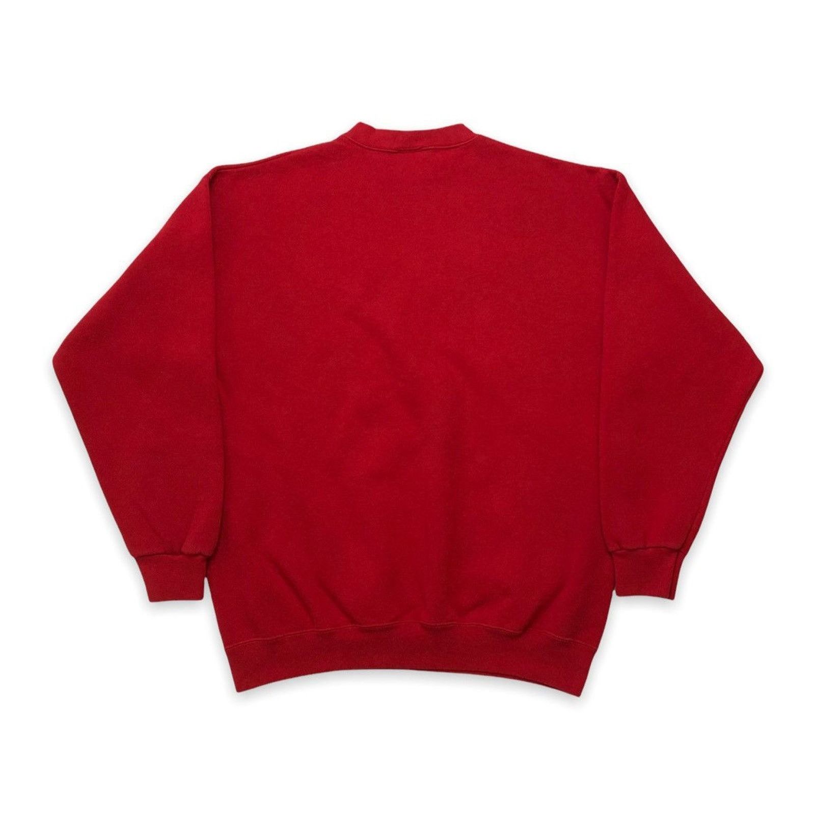 Vintage Vintage Tultex Blank Sweatshirt Faded 90s Pullover Crewneck Size US L / EU 52-54 / 3 - 2 Thumbnail