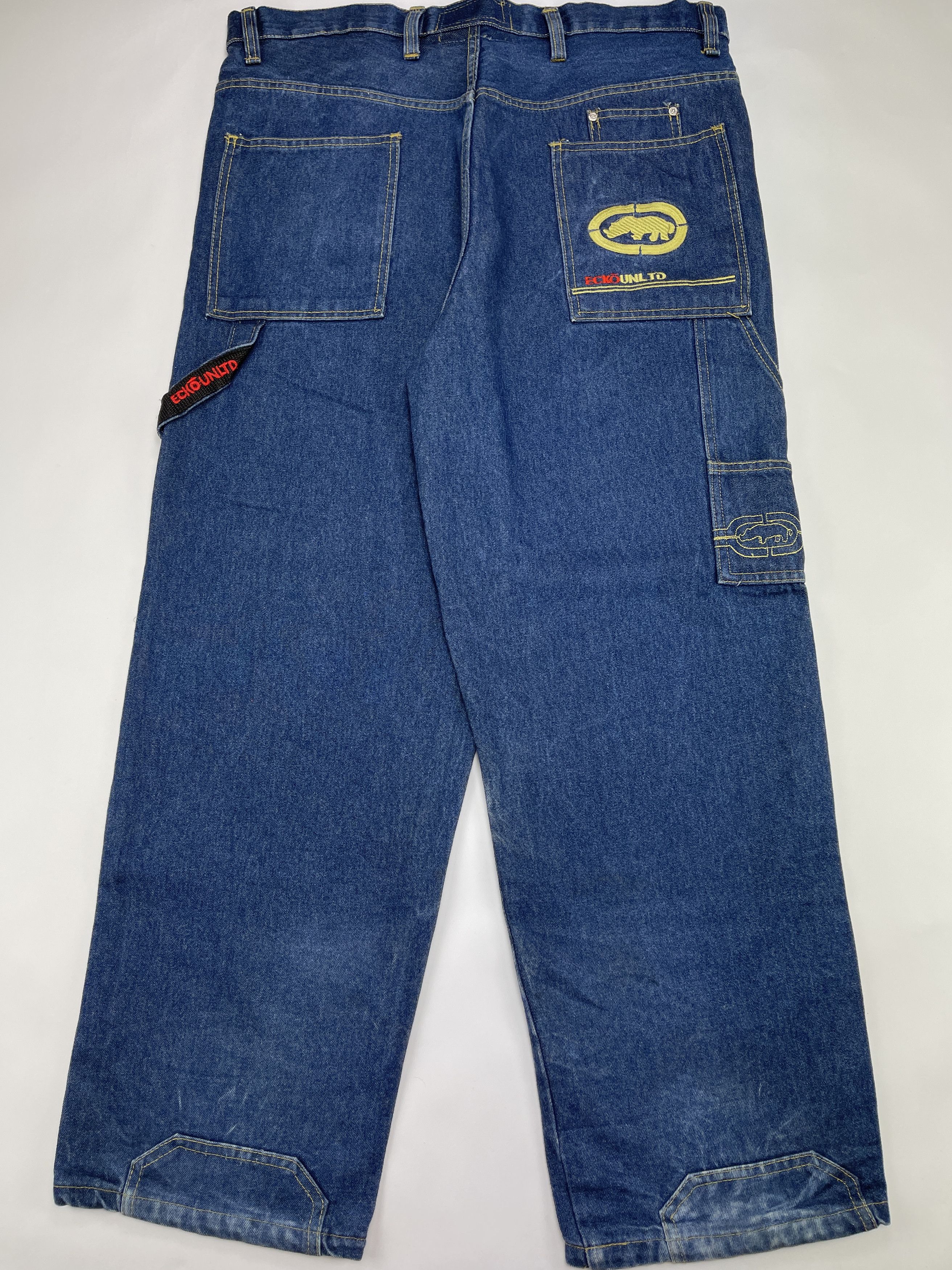 Ecko Unltd. Ecko Unltd jeans, baggy, vintage 90s hip hop skater Y2K W 36 Size US 36 / EU 52 - 1 Thumbnail
