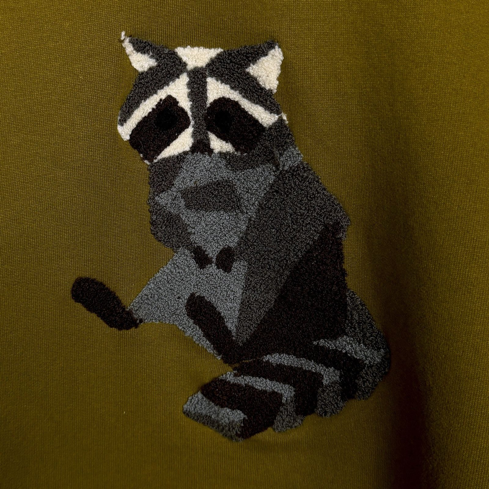 Bonobos Bonobos Critter Raccoon Men XL Supersoft Fleece Sweatshirt Size US XL / EU 56 / 4 - 3 Thumbnail