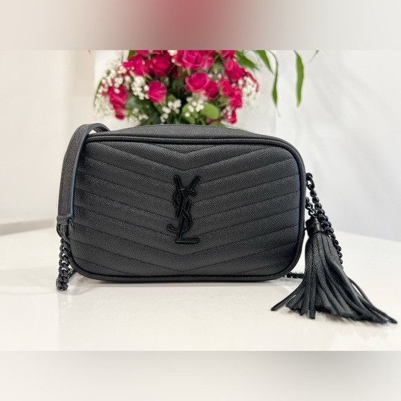 Saint Laurent Lou Mini Camera Crossbody Bag