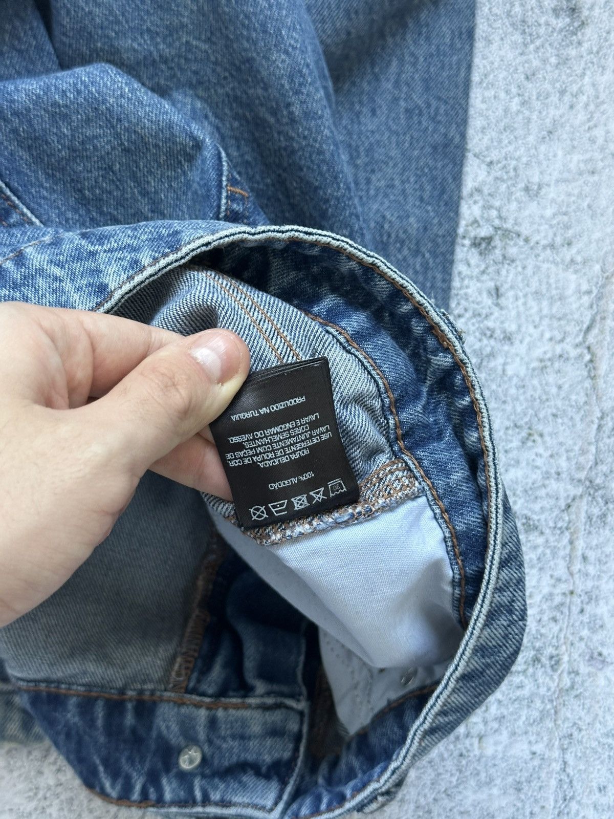 Karl Kani Karl Kani Baggy Denim Blue Jeans Big Logo Y2K Fit Size US 36 / EU 52 - 16 Thumbnail