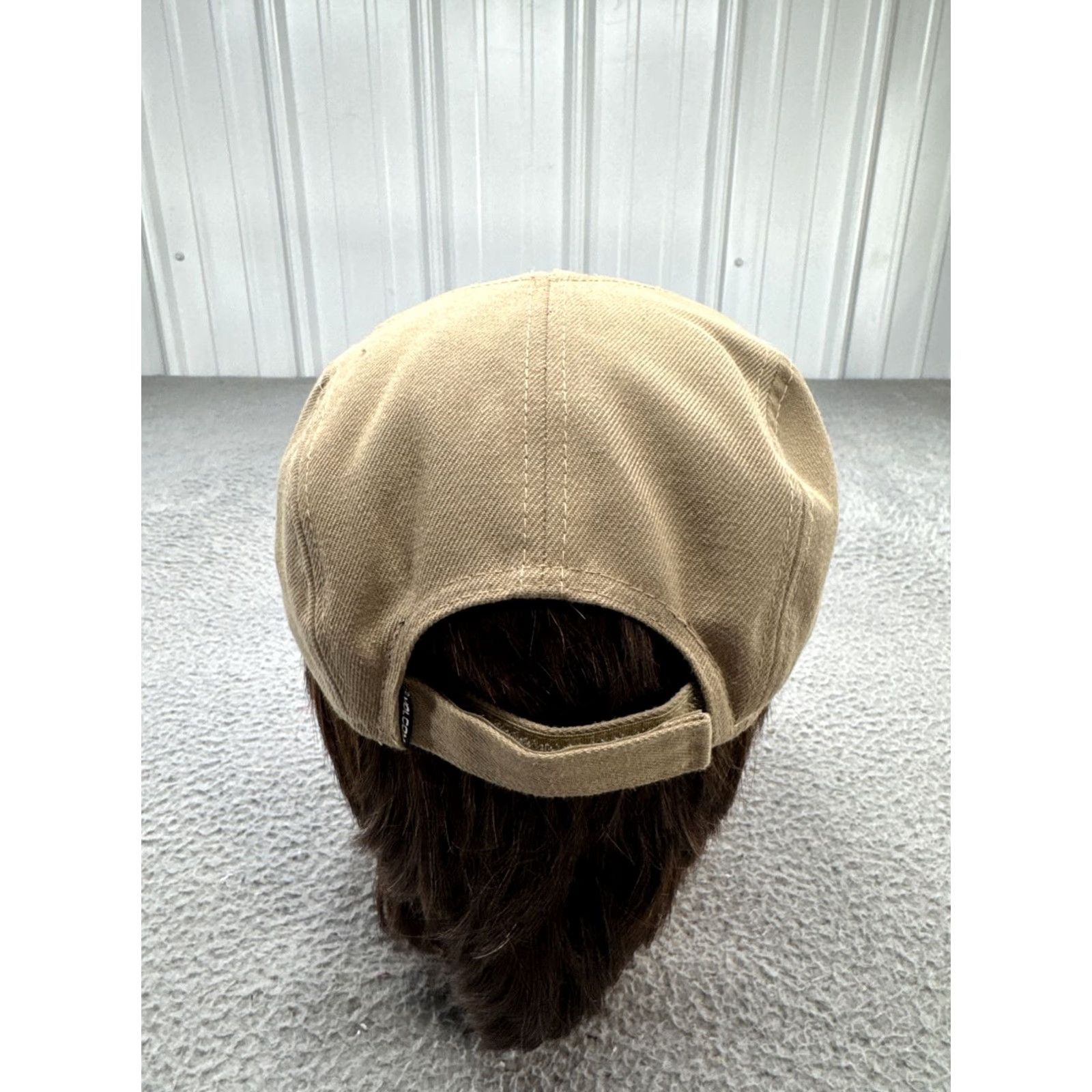 New Era Volcom New Era 5 Panel Hat Tan Adjustable Strapback Flame Flatbill Cap Skater Mens Vintage No Size ONE SIZE - 5 Thumbnail