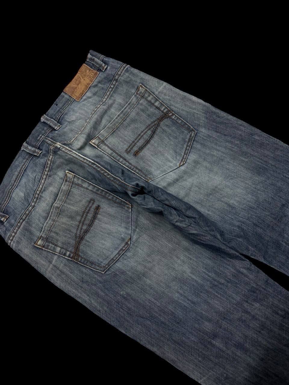 Kapital THRASHED Japanese Jules Denim Regular Faded Distress Ripped Size US 34 / EU 50 - 20 Thumbnail