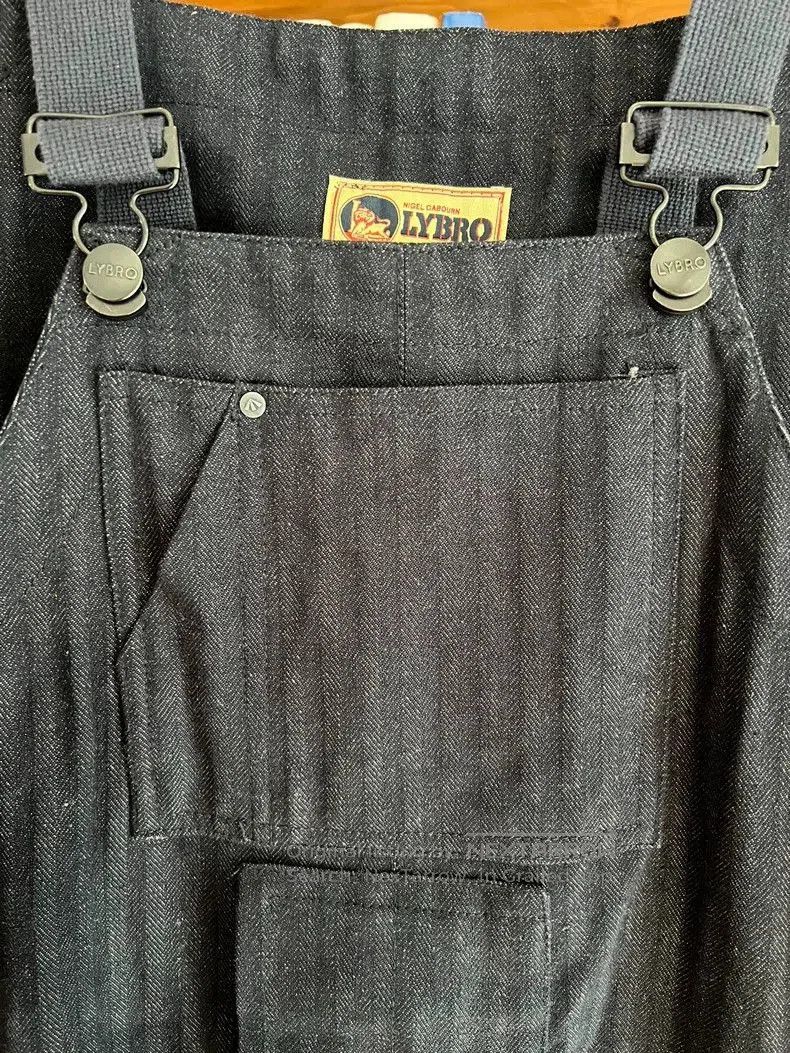 Nigel Cabourn Nigel Cabourn Japanese Herringbone Overalls. Size US 36 / EU 52 - 6 Thumbnail