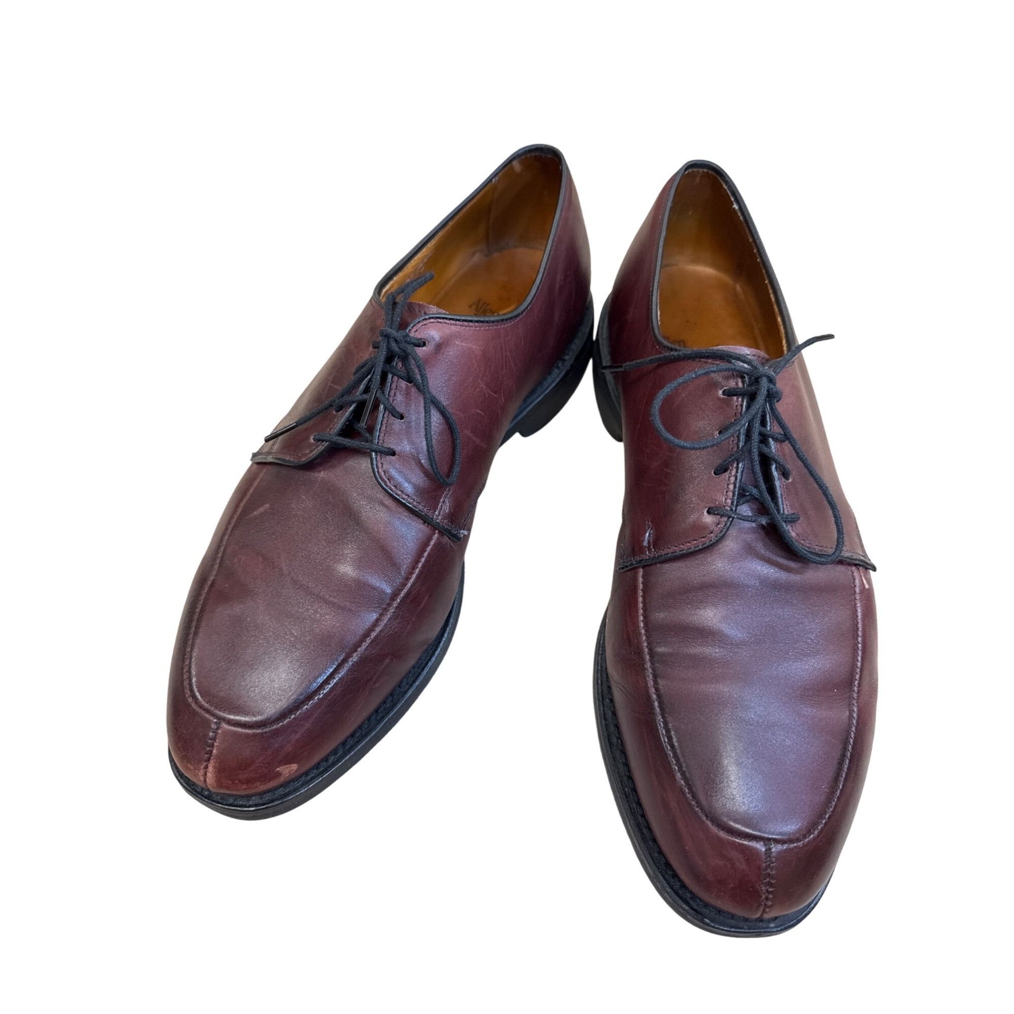 Allen Edmonds Allen Edmonds Kennett Mens Brown Leather Oxford Shoes Size 9 Size US 9 / EU 42 - 17 Thumbnail