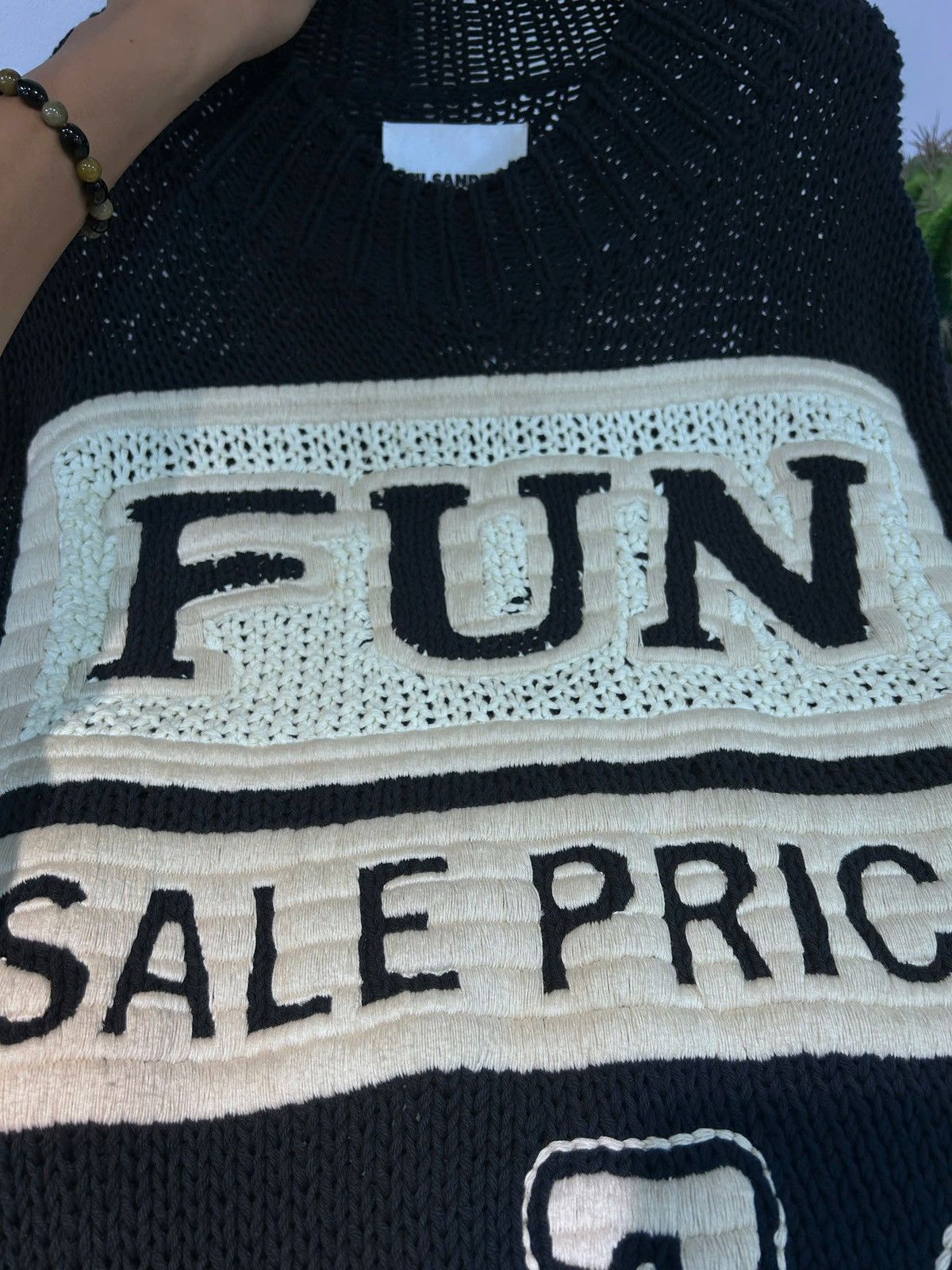 Jil Sander Jil Sander Jil Sander 'Fun chunky' runway knitted vest Size US S / EU 44-46 / 1 - 4 Thumbnail
