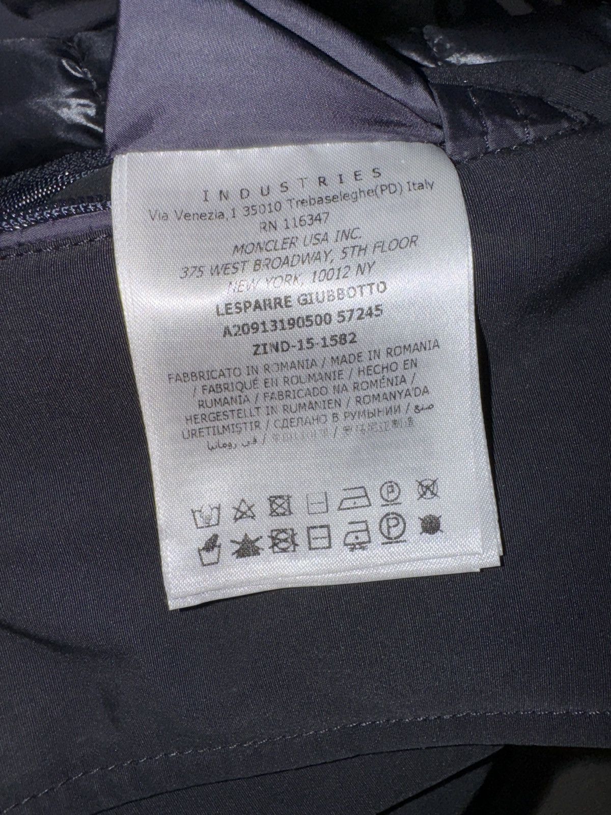 Moncler Moncler Navy Raincoat Size US M / EU 48-50 / 2 - 6 Thumbnail
