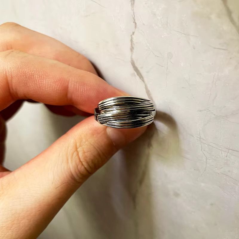 Jewelry Gothic Handmade Retro Ring Size ONE SIZE - 4 Thumbnail