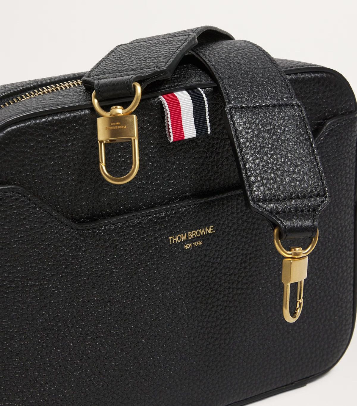 Thom Browne Small Camera Bag W\ 4 Bar Strap Detail Size ONE SIZE - 7 Thumbnail