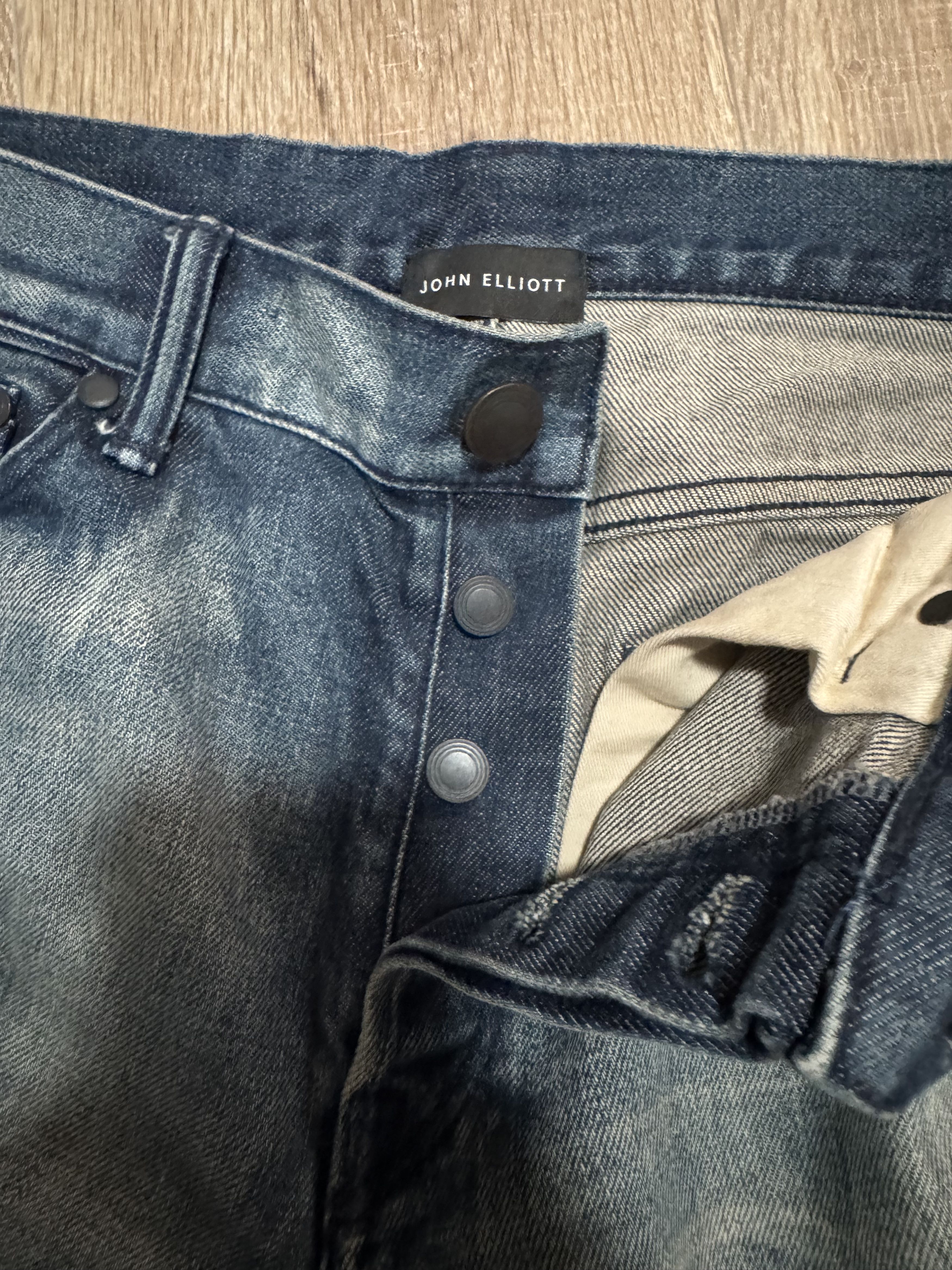 John Elliott John Elliott Stonewash Cast Denim Size US 30 / EU 46 - 3 Thumbnail