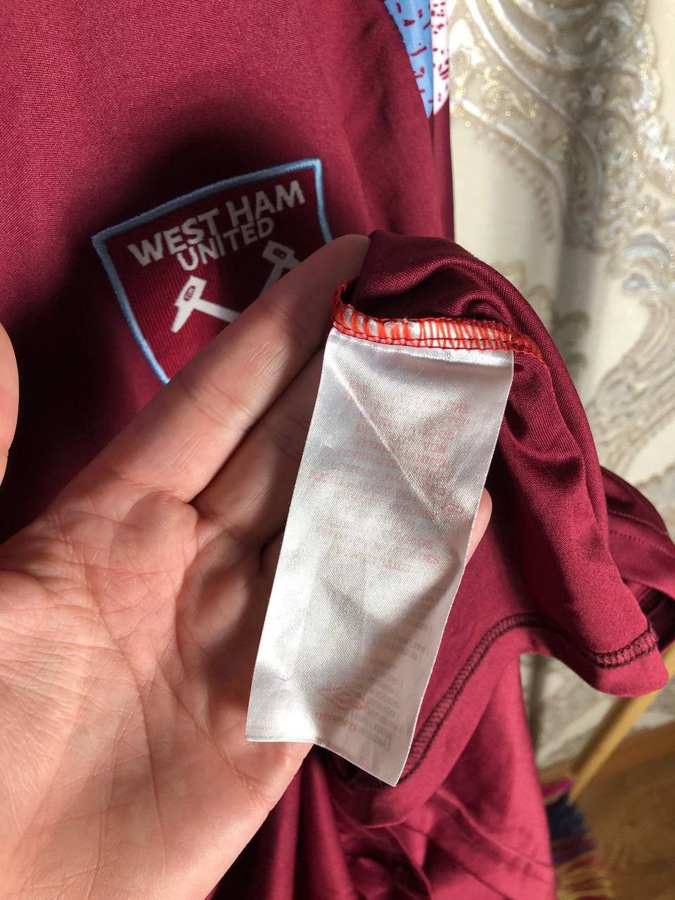 Umbro × Vintage VERY RARE UMBRO FC WEST HAM UNITED ENGLAND SOCCER JERSEY Y2K Size US XXL / EU 58 / 5 - 6 Thumbnail