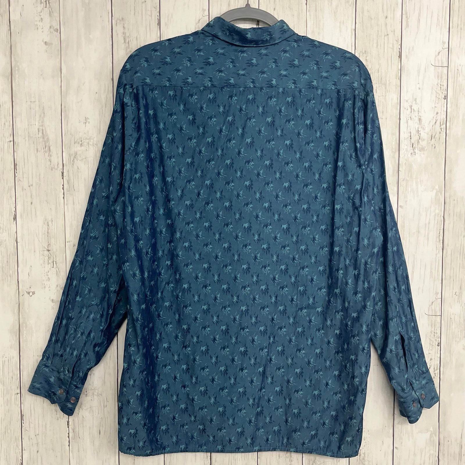 Other Exchange Unlimited Vintage Long Sleeve Button Down Shirt Size US L / EU 52-54 / 3 - 2 Thumbnail