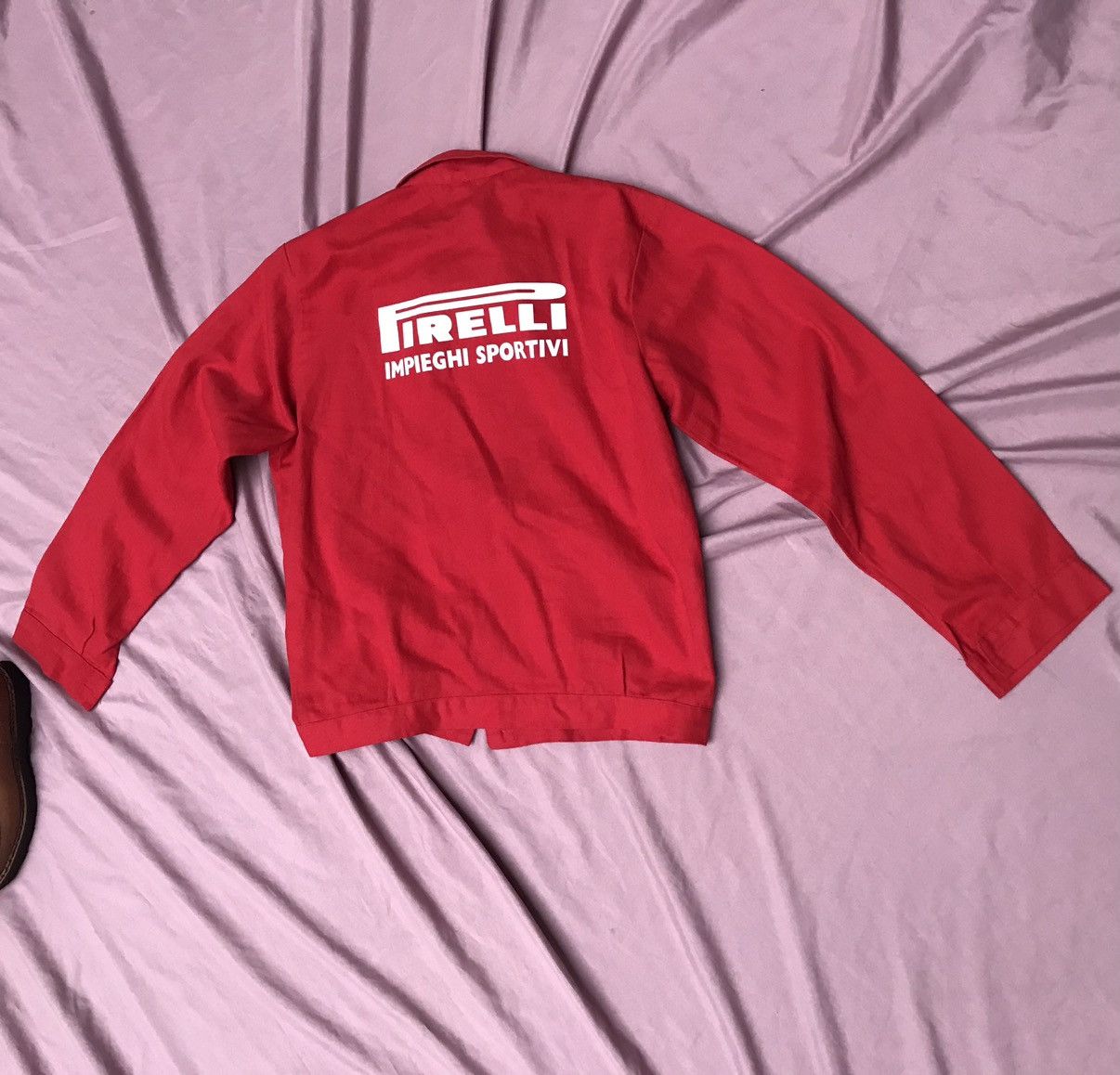 Pirelli PIRELLI PURE COTTON CANEVAS RED CHORE JACKET Size US S / EU 44-46 / 1 - 3 Thumbnail