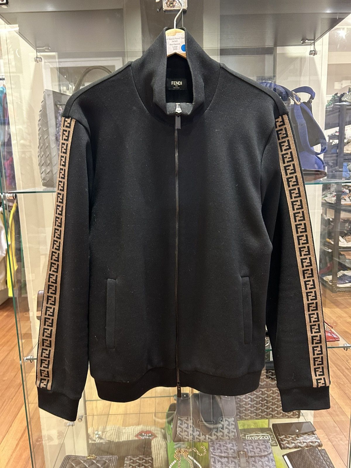 Fendi Fendi Sleeve Panel Track Jacket Size US L / EU 52-54 / 3 - 1 Thumbnail