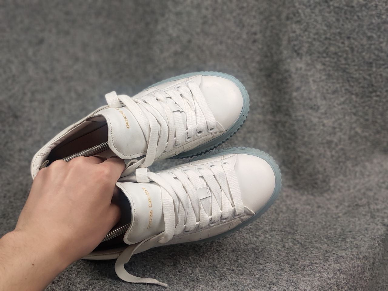 Officine Creative Officine Creative leather sneakers Oversized massive sole Size US 7 / IT 37 - 14 Thumbnail