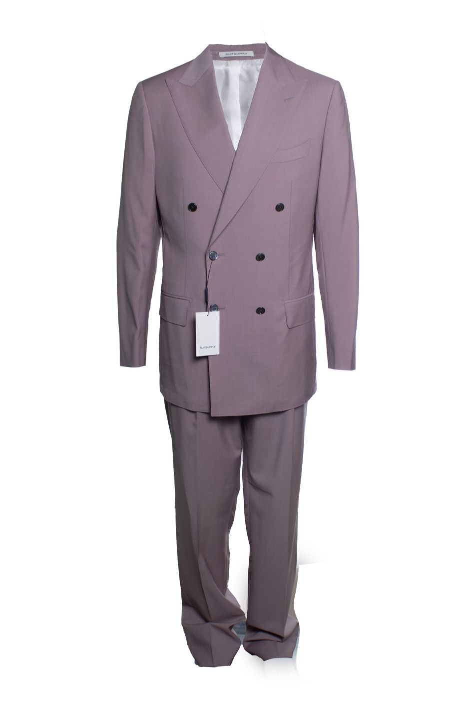 Suitsupply Suitsupply, tailored fit Milano suit in purple Size 42L - 1 Thumbnail