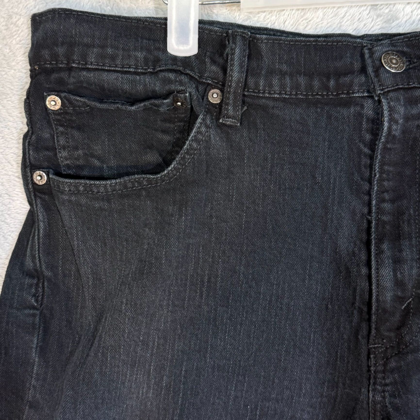 Levi's Levi’s 511 Slim Fit Jeans Men’s 38 x 32 Black Dark Wash Denim Straight Leg Casual Jeans Size US 38 / EU 54 - 3 Thumbnail