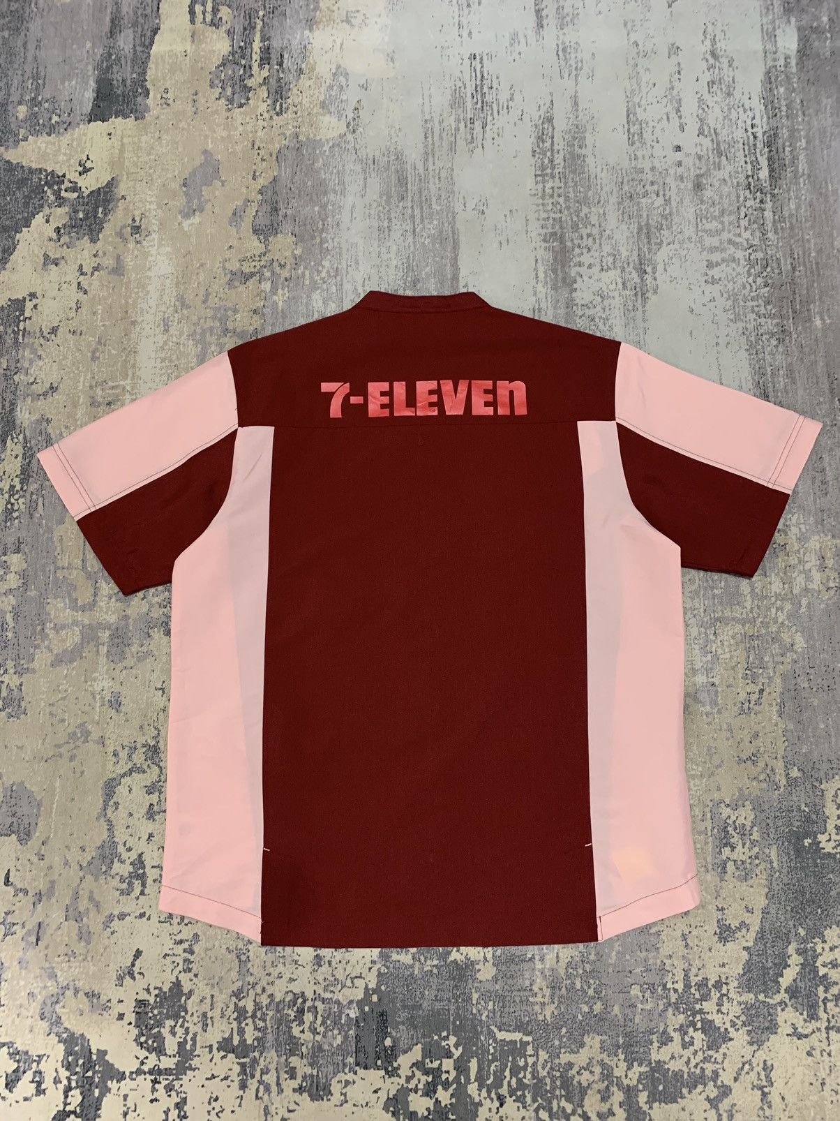 Japanese Brand VTG 7-Eleven Japan Employee Work Shirt Utility Top Size US L / EU 52-54 / 3 - 8 Thumbnail