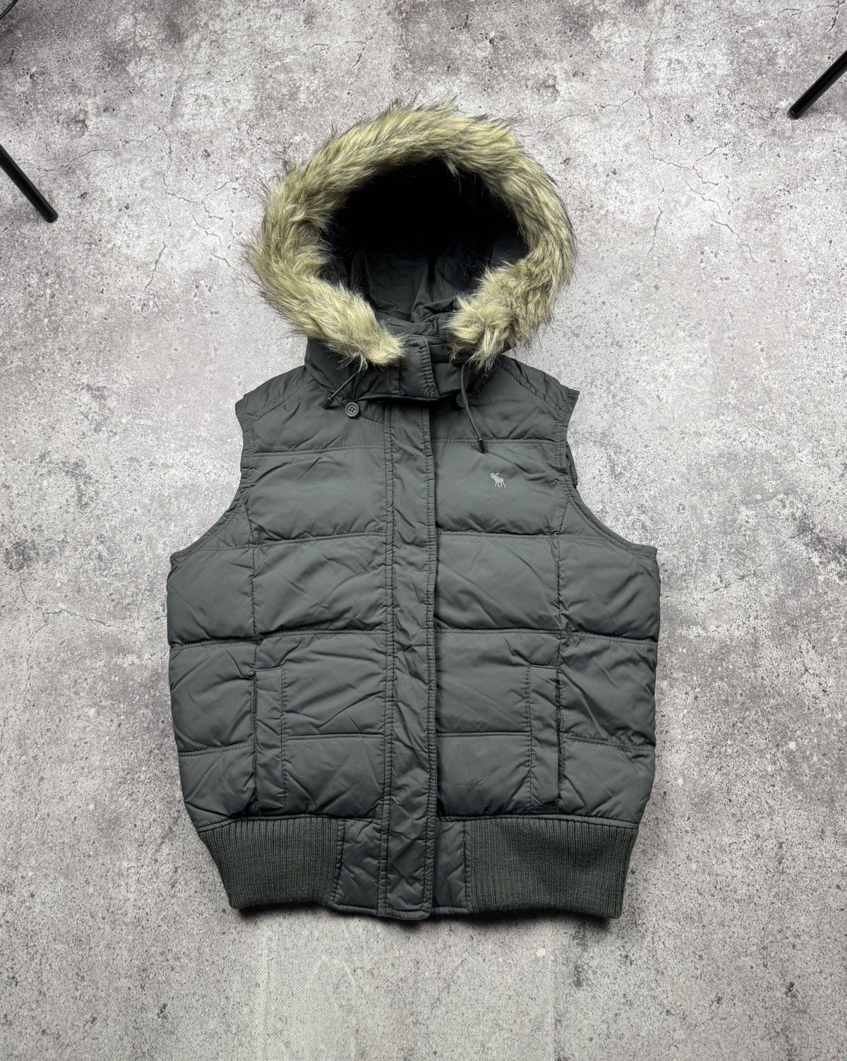 Japanese Brand Y2K Faux Fur Down Vest ifsixwasnine LGB Goa styled Japanesse Size M / US 6-8 / IT 42-44 - 2 Thumbnail