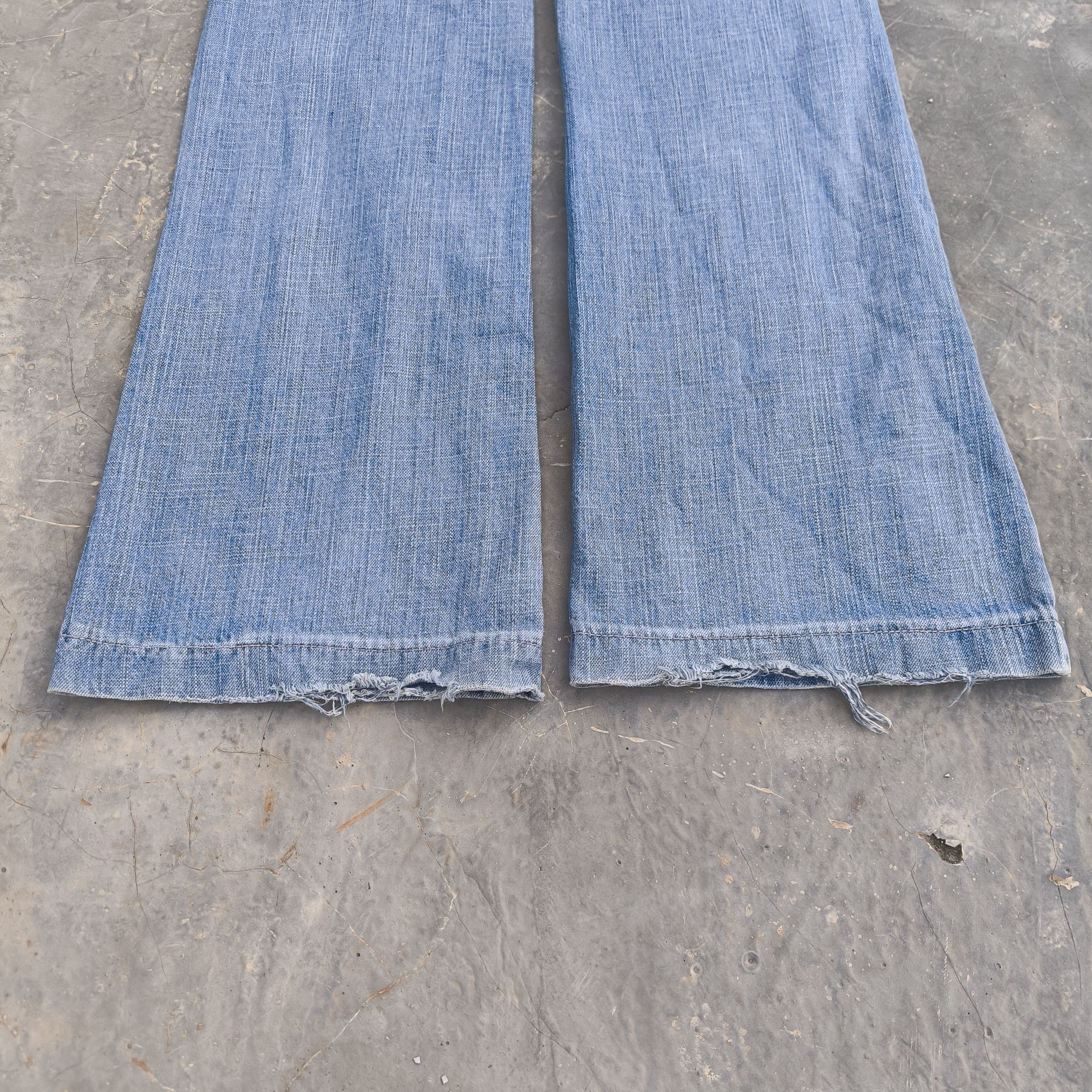 Japanese Brand Bootcut studded jeans camel road Size 28" / US 6 / IT 42 - 7 Thumbnail