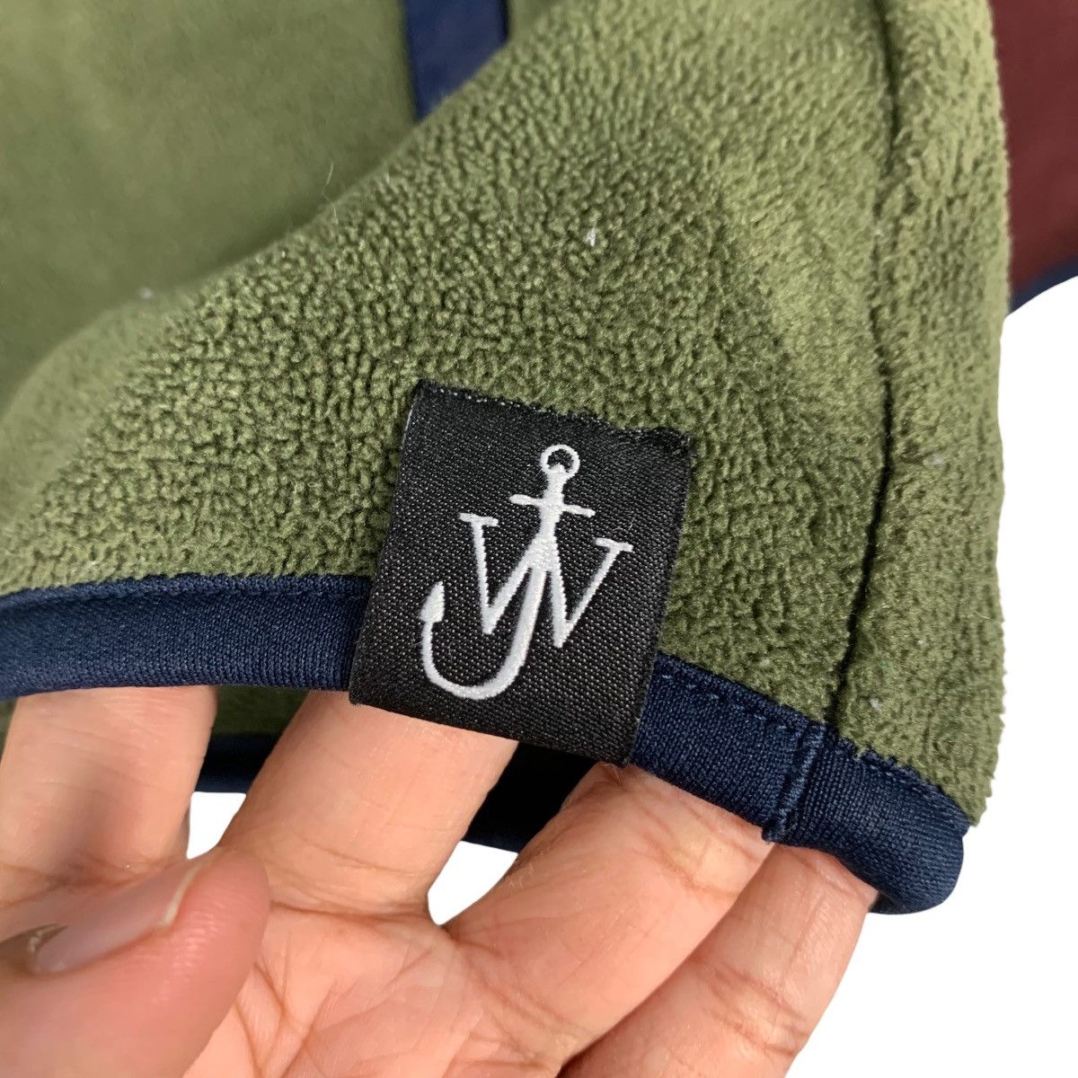 JW Anderson × Uniqlo UNIQLO JW ANDERSON Half Button Colorblock Fleece #2553-C115 Size US M / EU 48-50 / 2 - 15 Thumbnail
