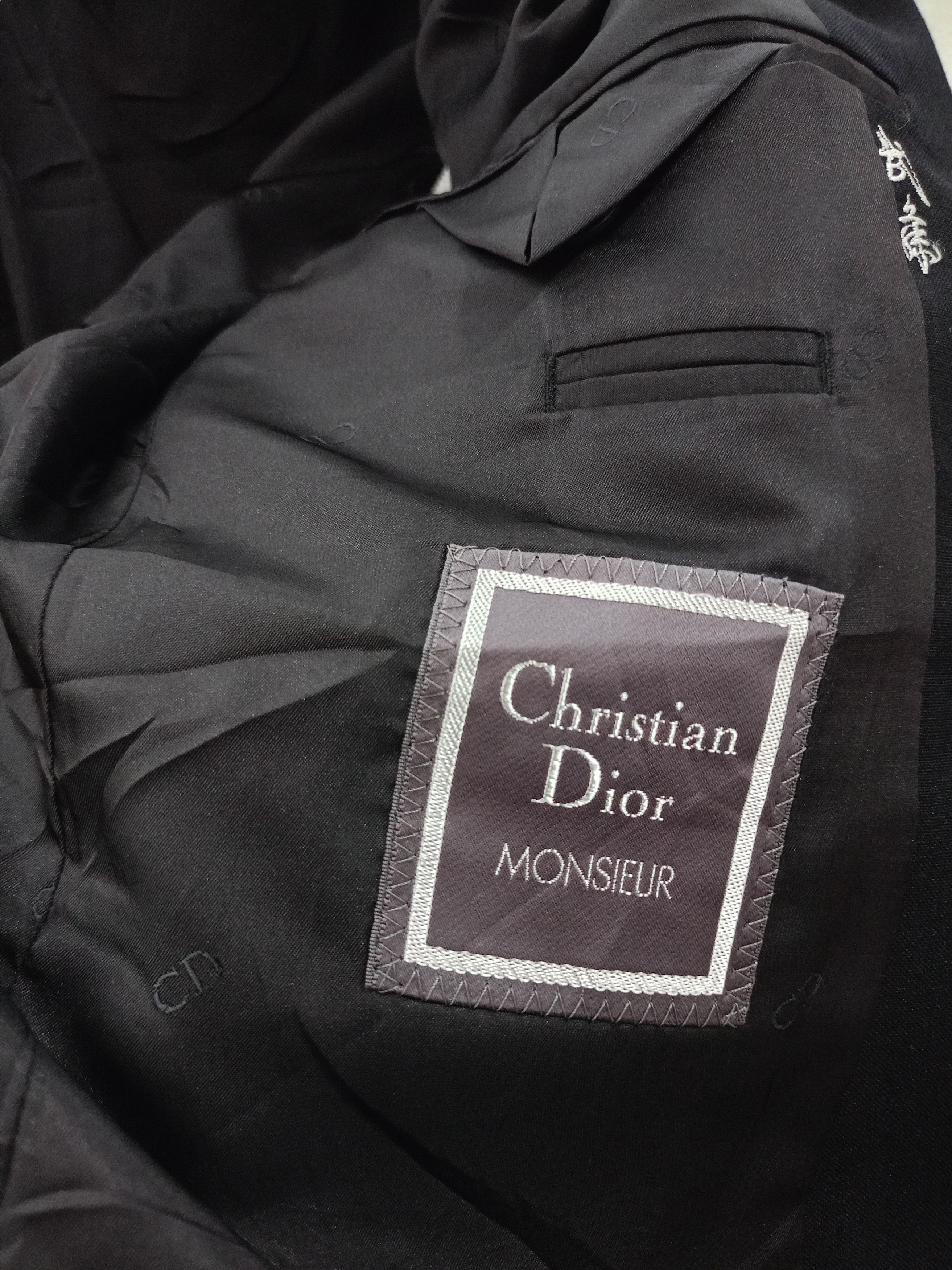 Christian Dior Monsieur × Dior Christian Dior Monsieur Single Button Blazer wool Jacket Size 40R - 5 Thumbnail