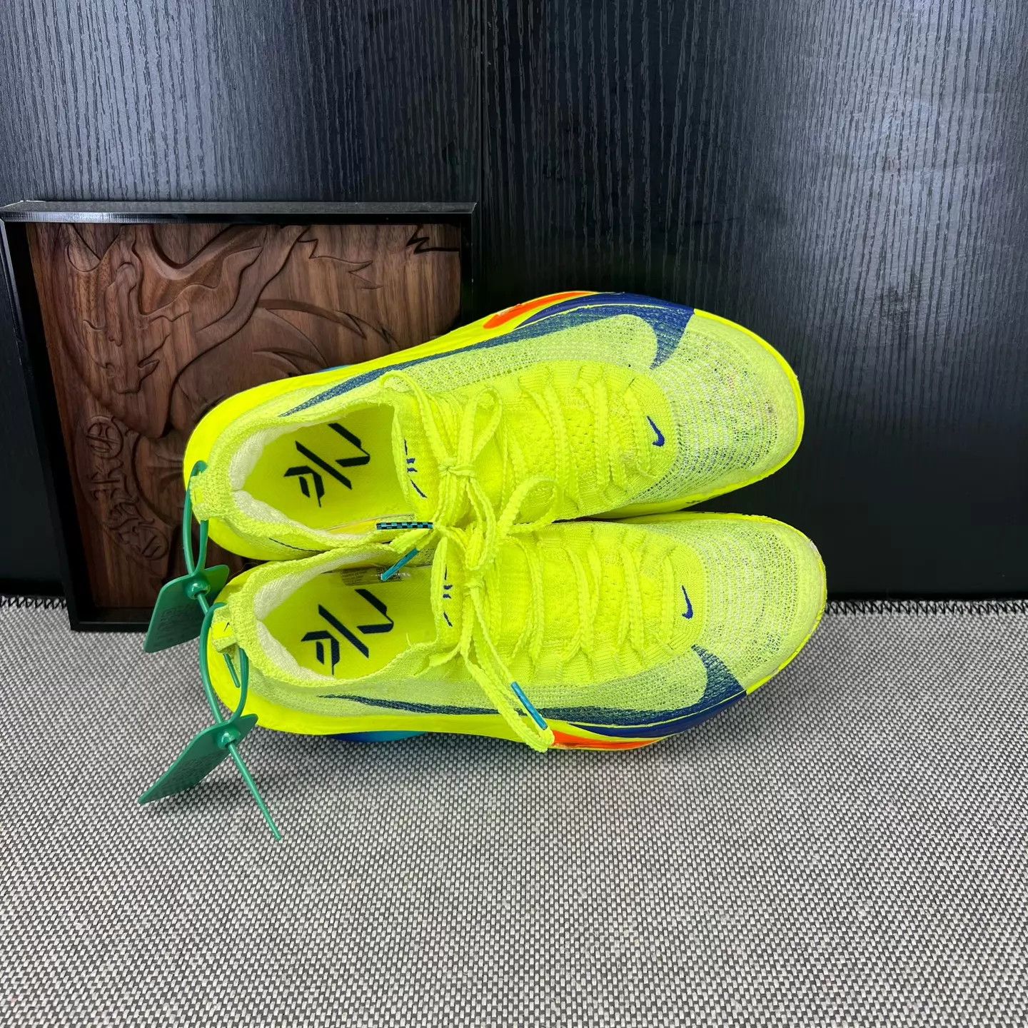 Nike Nike Alphafly Next% 3 Green 38.5 New Original Box Size US 8 / IT 38 - 3 Thumbnail