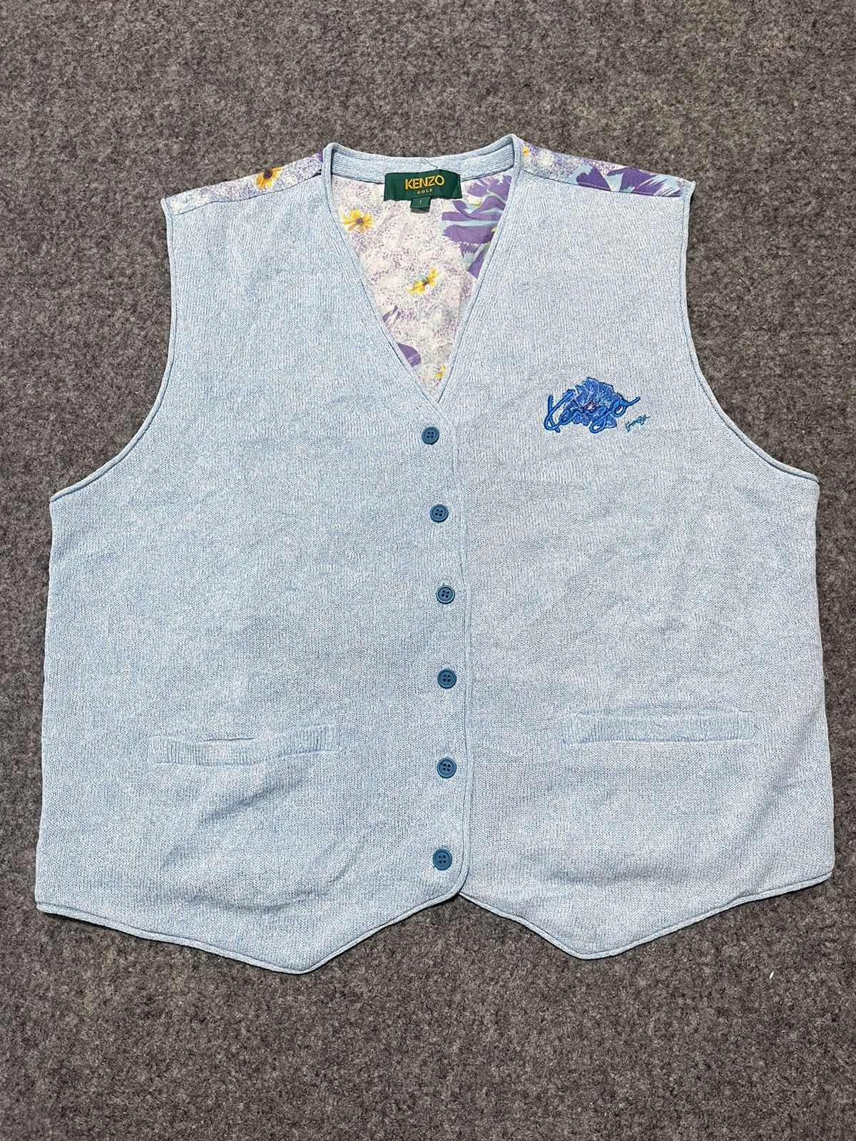 Vtg Vest Kenzo