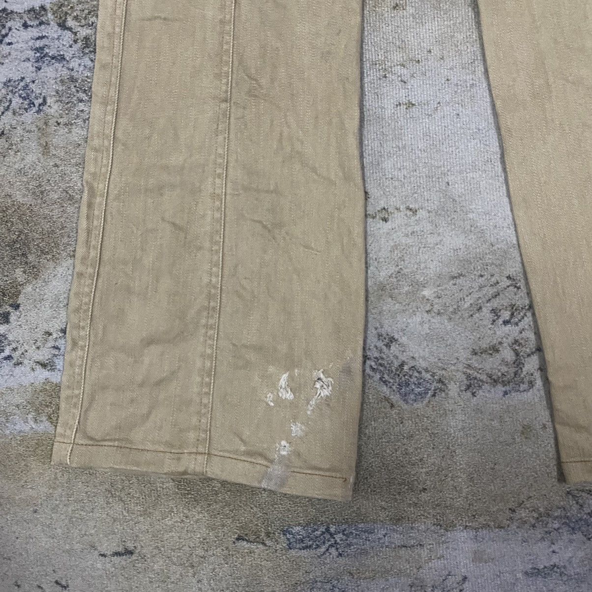 14th Addiction × Japanese Brand Eterno Bellezza Multi Plaid Flare Pants Size 27" / US 4 / IT 40 - 10 Thumbnail