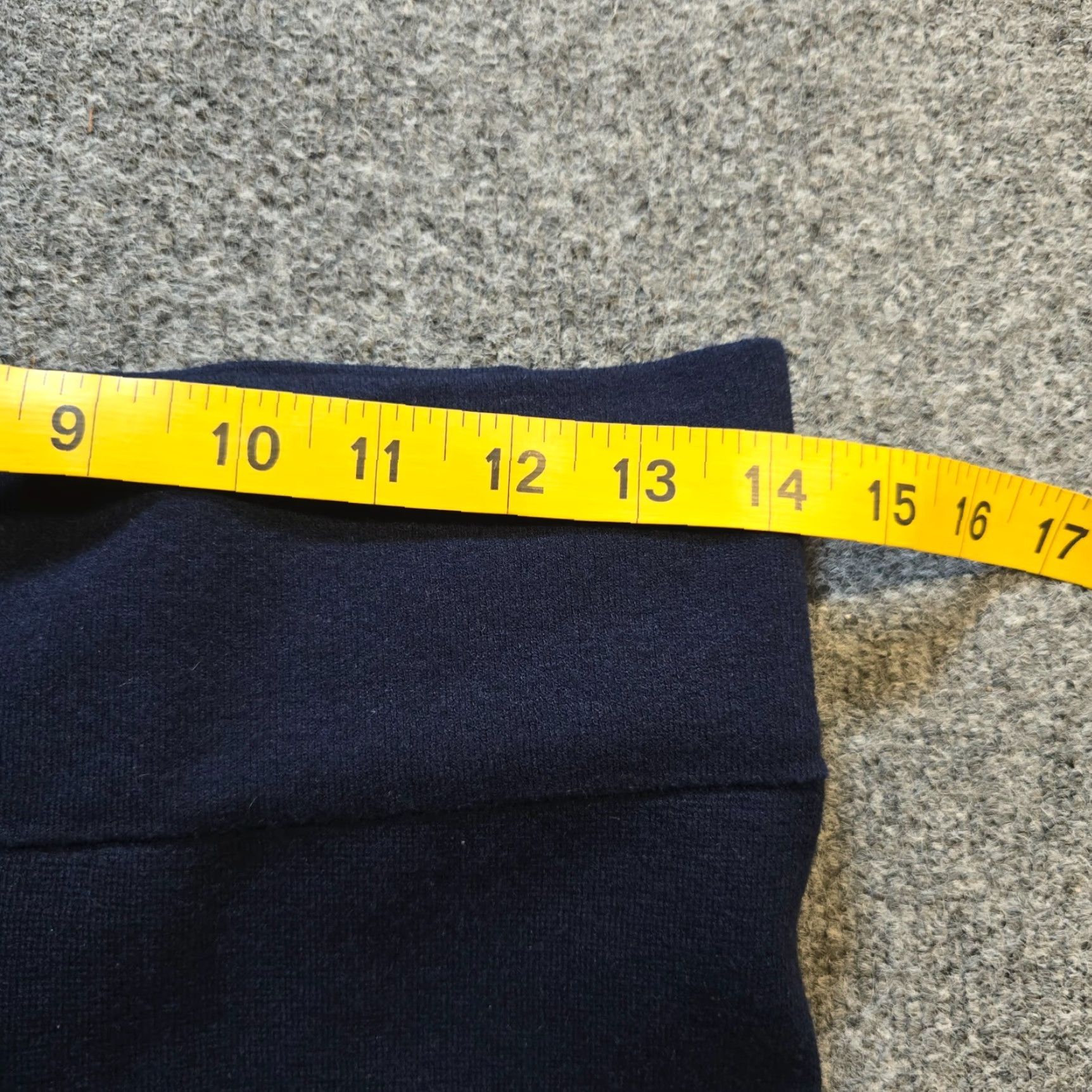 J.Crew J. Crew Pants Womens Medium Blue Knit Wide-Leg Pull On Ankle Waist 28in Inseam 27in Capable Casual Career Size 32" / US 10 / IT 46 - 4 Thumbnail