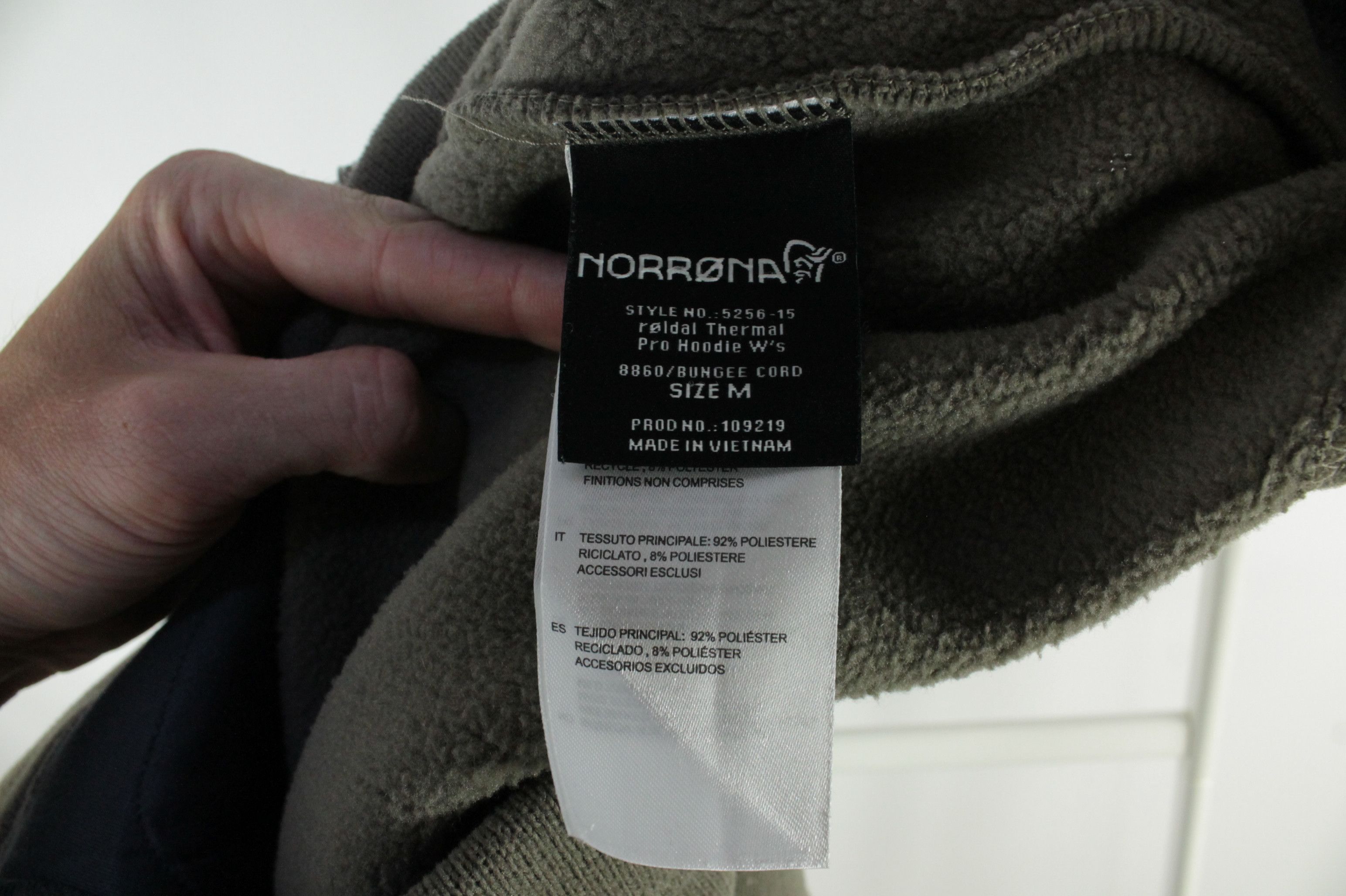 Norrona NORRONA Roldal Polartec Thermal Pro Hoodie Sweatshirt Size M / US 6-8 / IT 42-44 - 9 Thumbnail