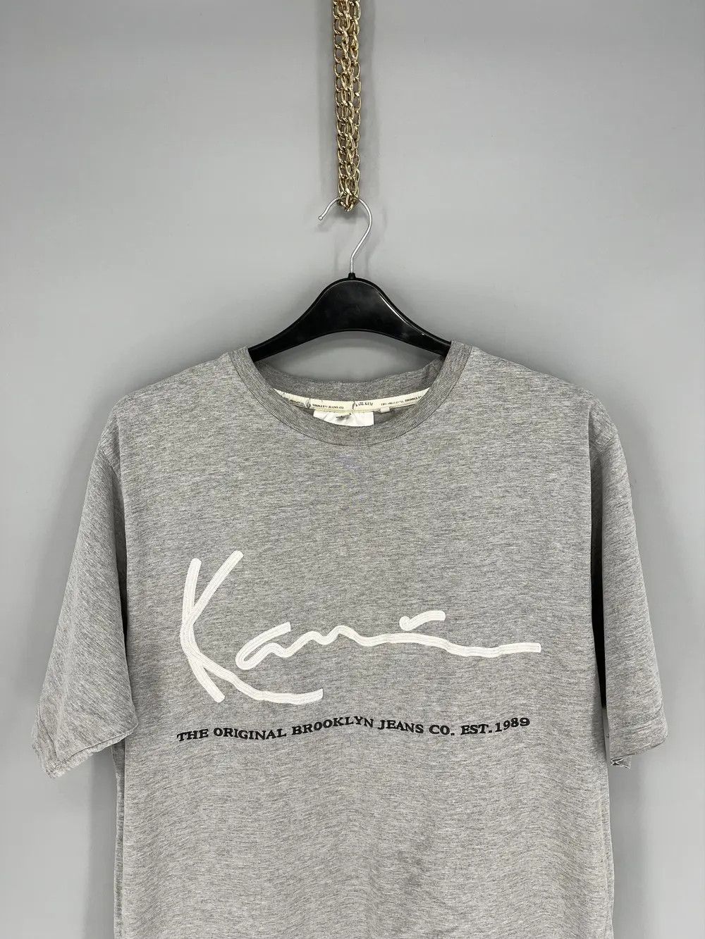 Vintage Mens Vintage T Shirt Karl Kani Big Logo Size L Size US L / EU 52-54 / 3 - 6 Thumbnail